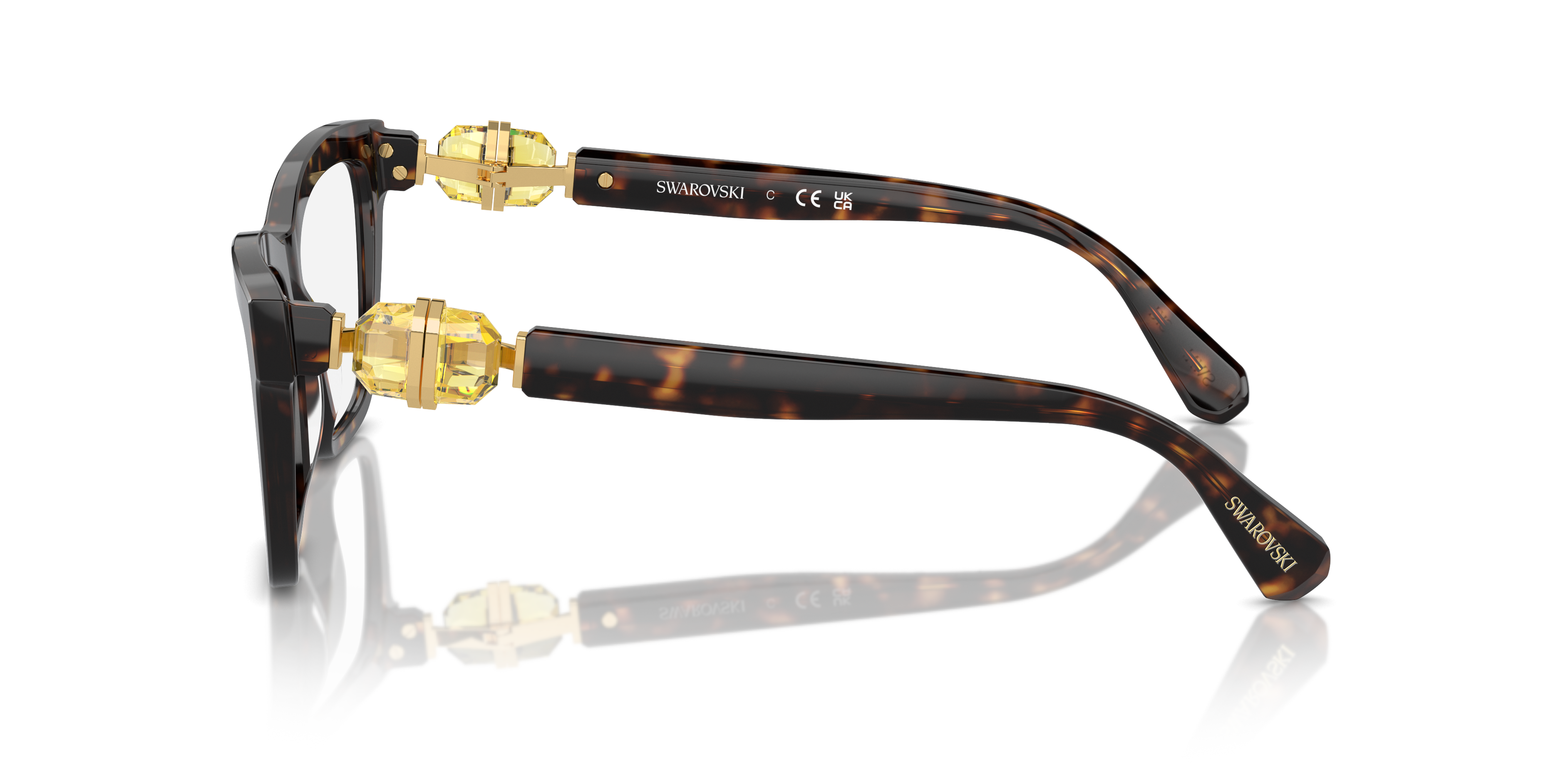 Swarovski Eyeglasses SK2021 DARK HAVANA