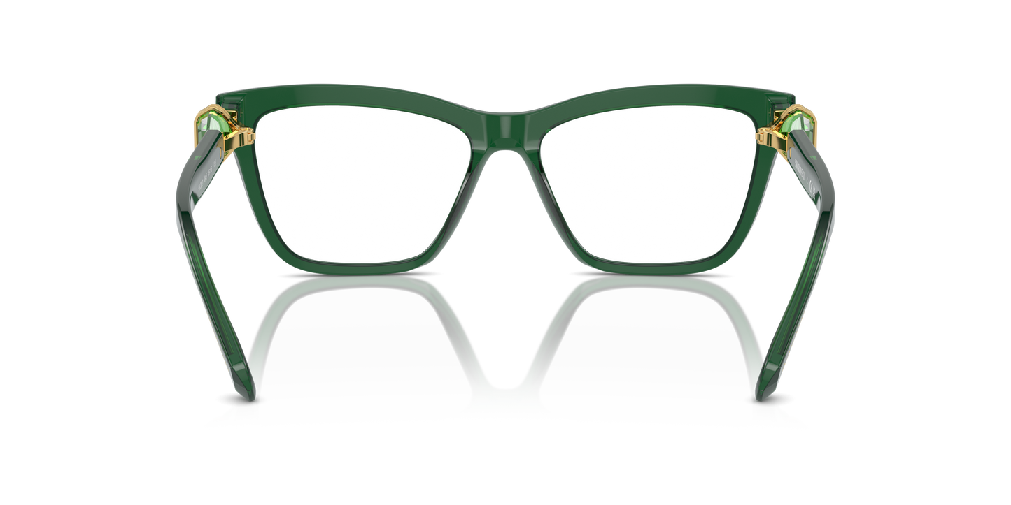 Swarovski Eyeglasses SK2021 TRANSPARENT GREEN