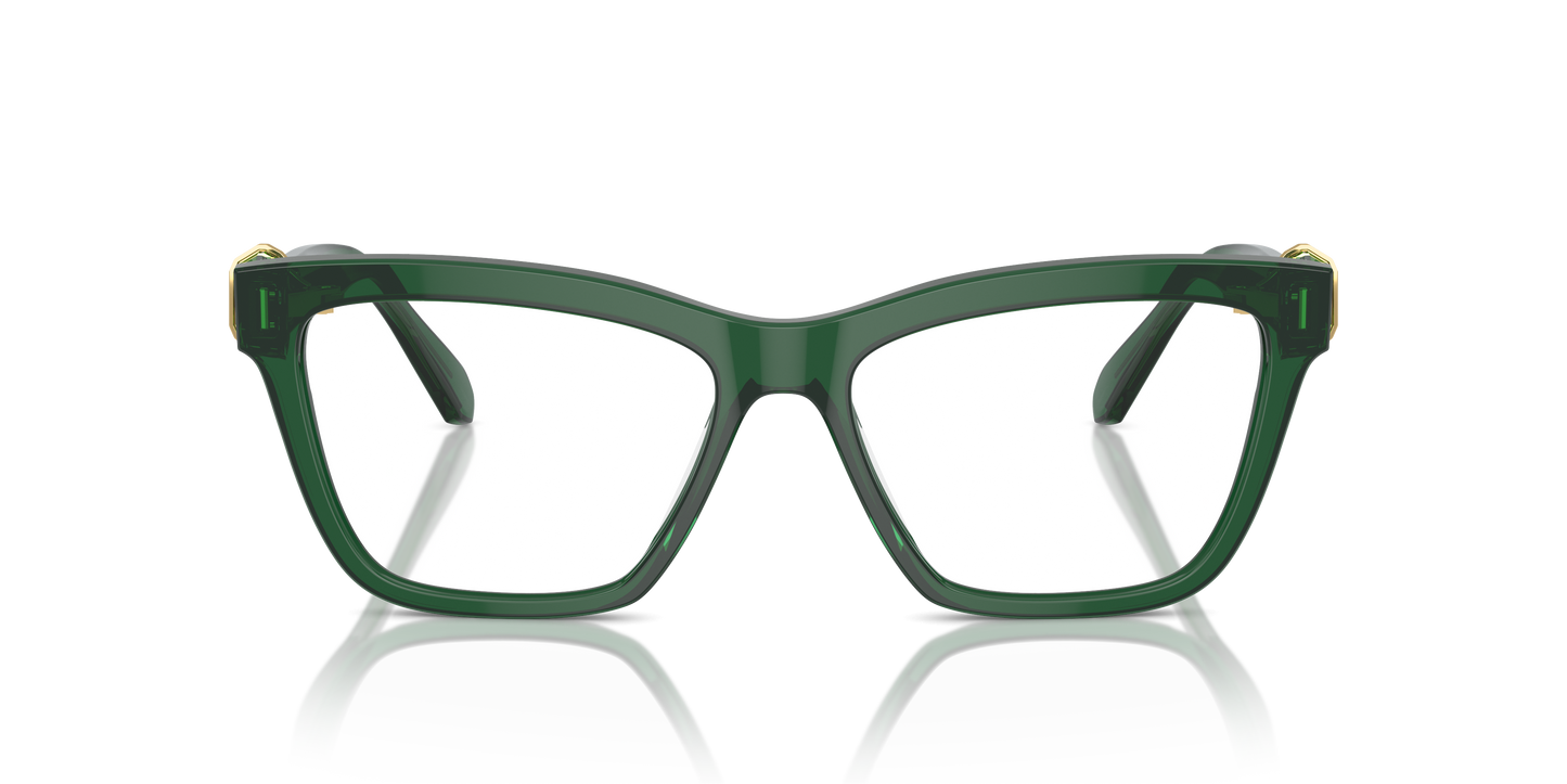 Swarovski Eyeglasses SK2021 TRANSPARENT GREEN