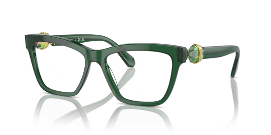 Swarovski Eyeglasses SK2021 TRANSPARENT GREEN