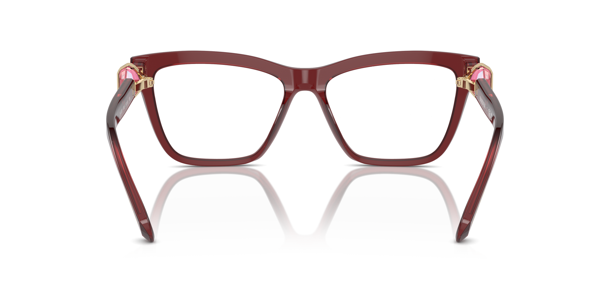 Swarovski Eyeglasses SK2021 TRASPARENT BURGUNDY