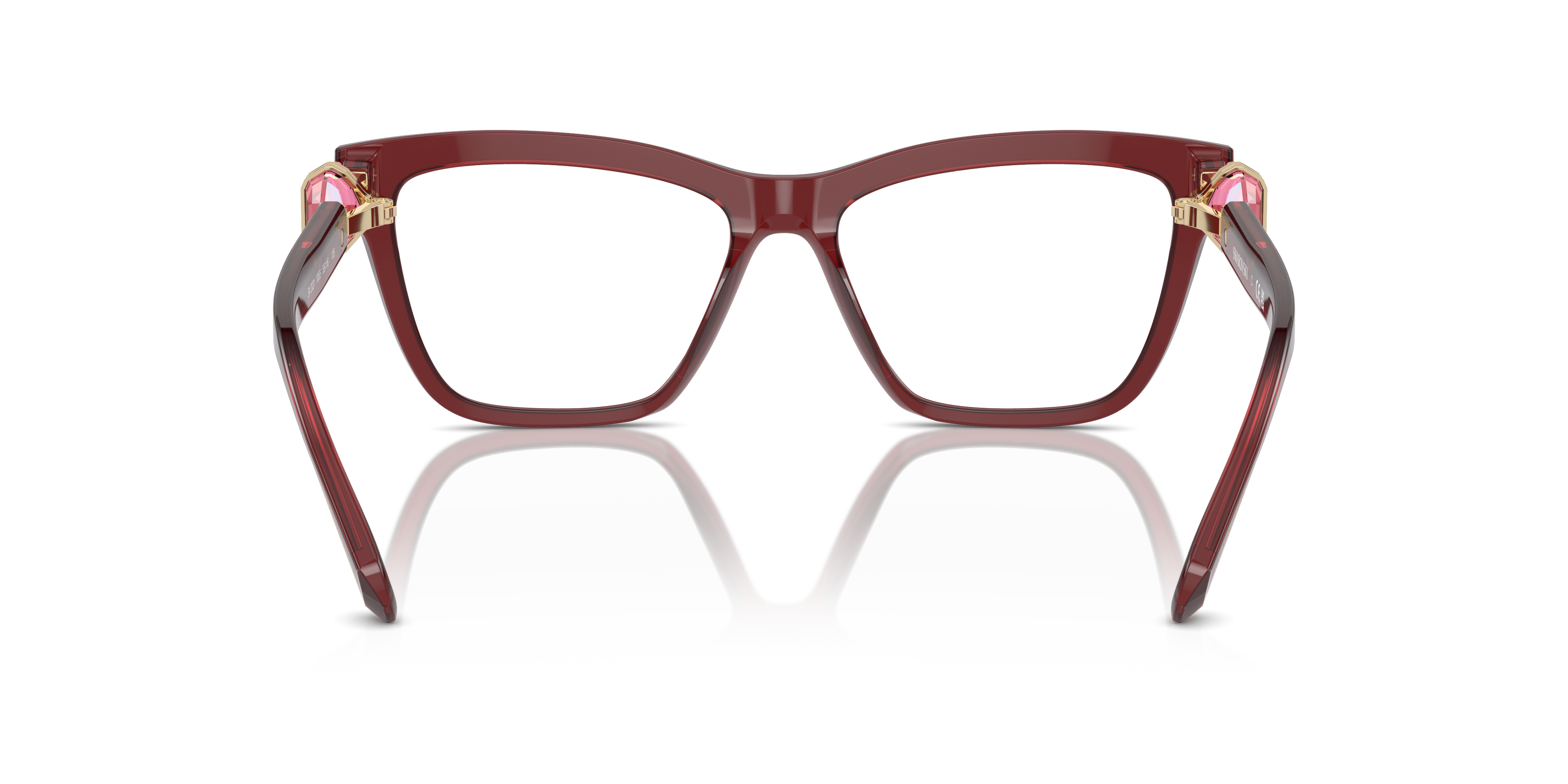Swarovski Eyeglasses SK2021 TRASPARENT BURGUNDY