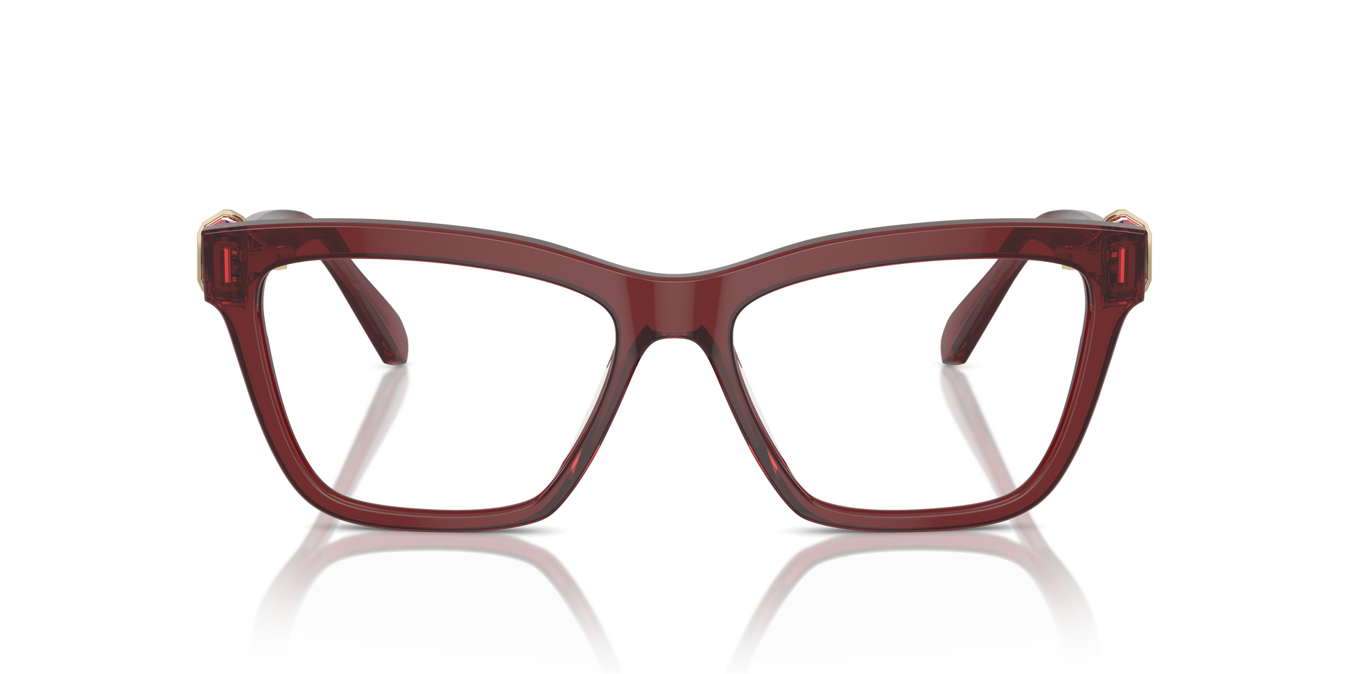 Swarovski Eyeglasses SK2021 TRASPARENT BURGUNDY