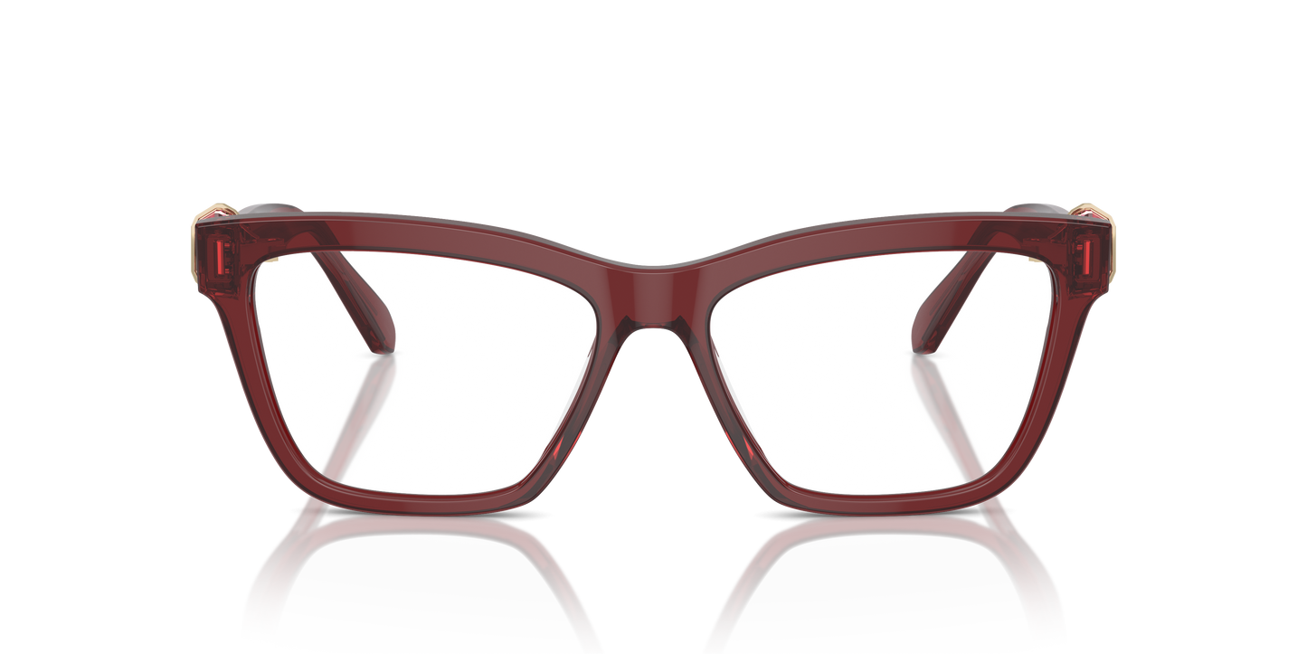 Swarovski Eyeglasses SK2021 TRASPARENT BURGUNDY