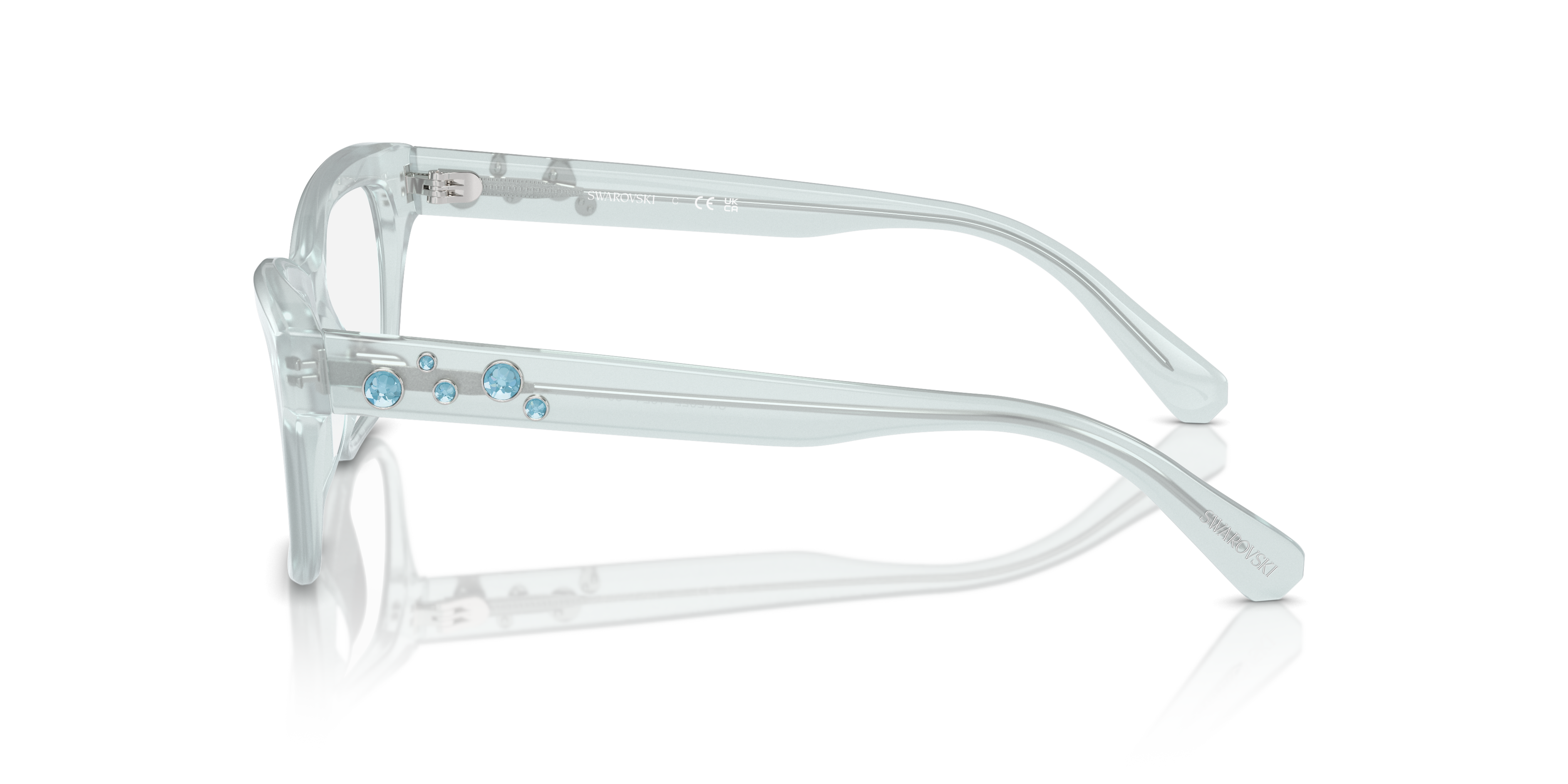 Swarovski Eyeglasses SK2022 OPAL LIGHT BLUE