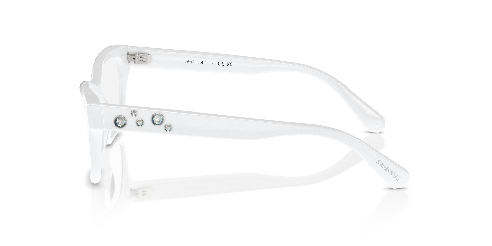 Swarovski Eyeglasses SK2022 OPAL WHITE