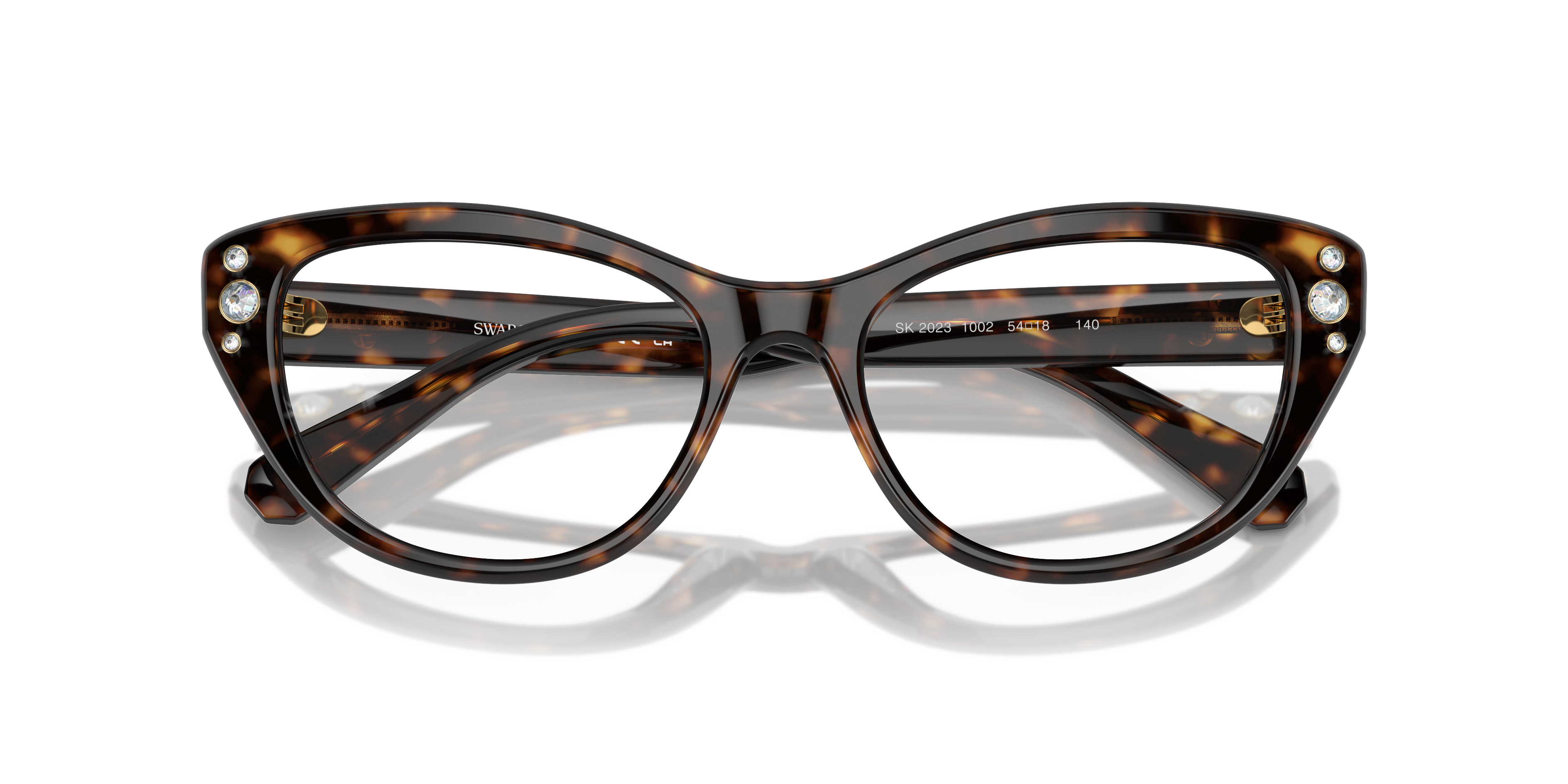 Swarovski Eyeglasses SK2023 DARK HAVANA