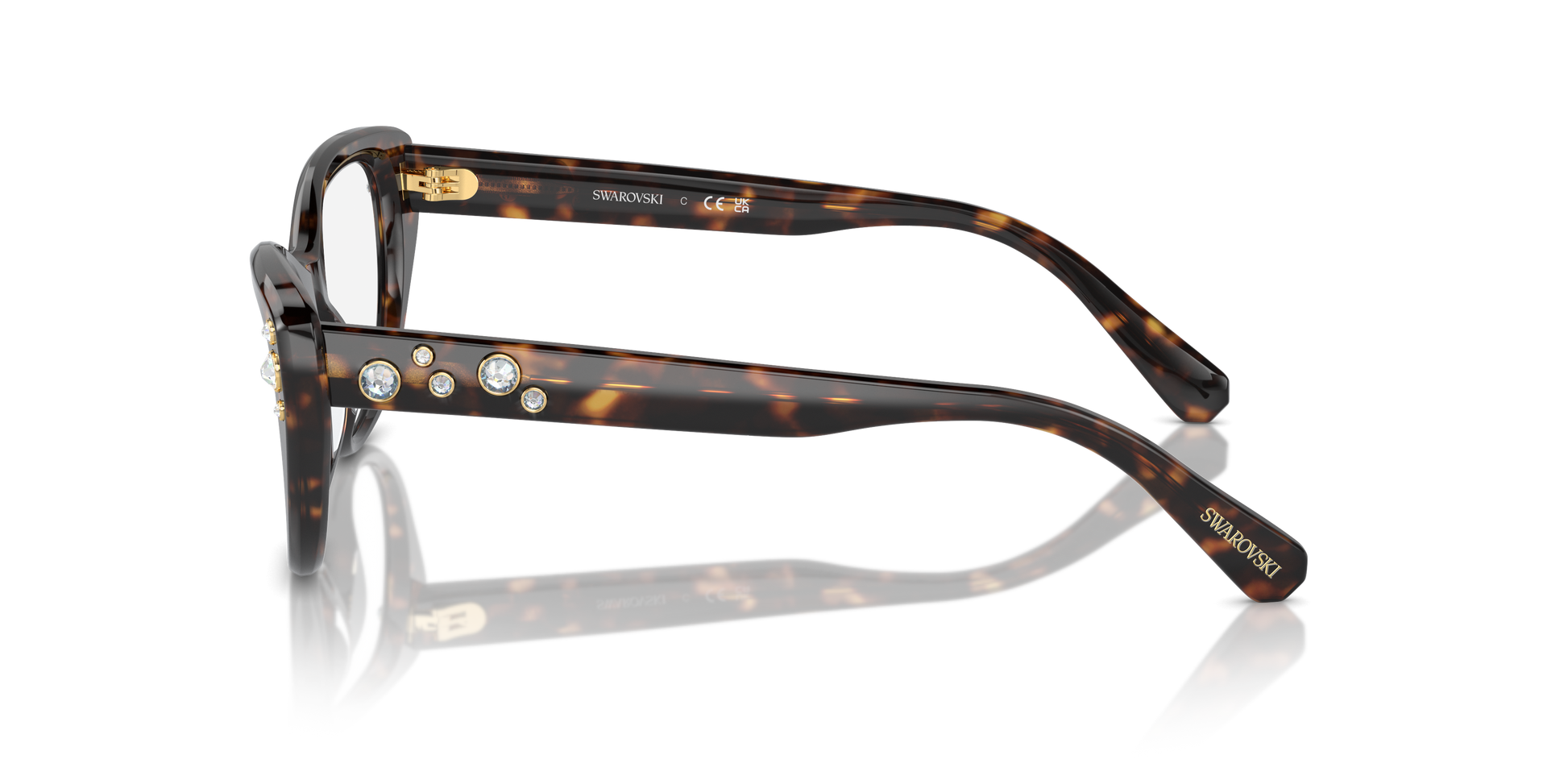 Swarovski Eyeglasses SK2023 DARK HAVANA