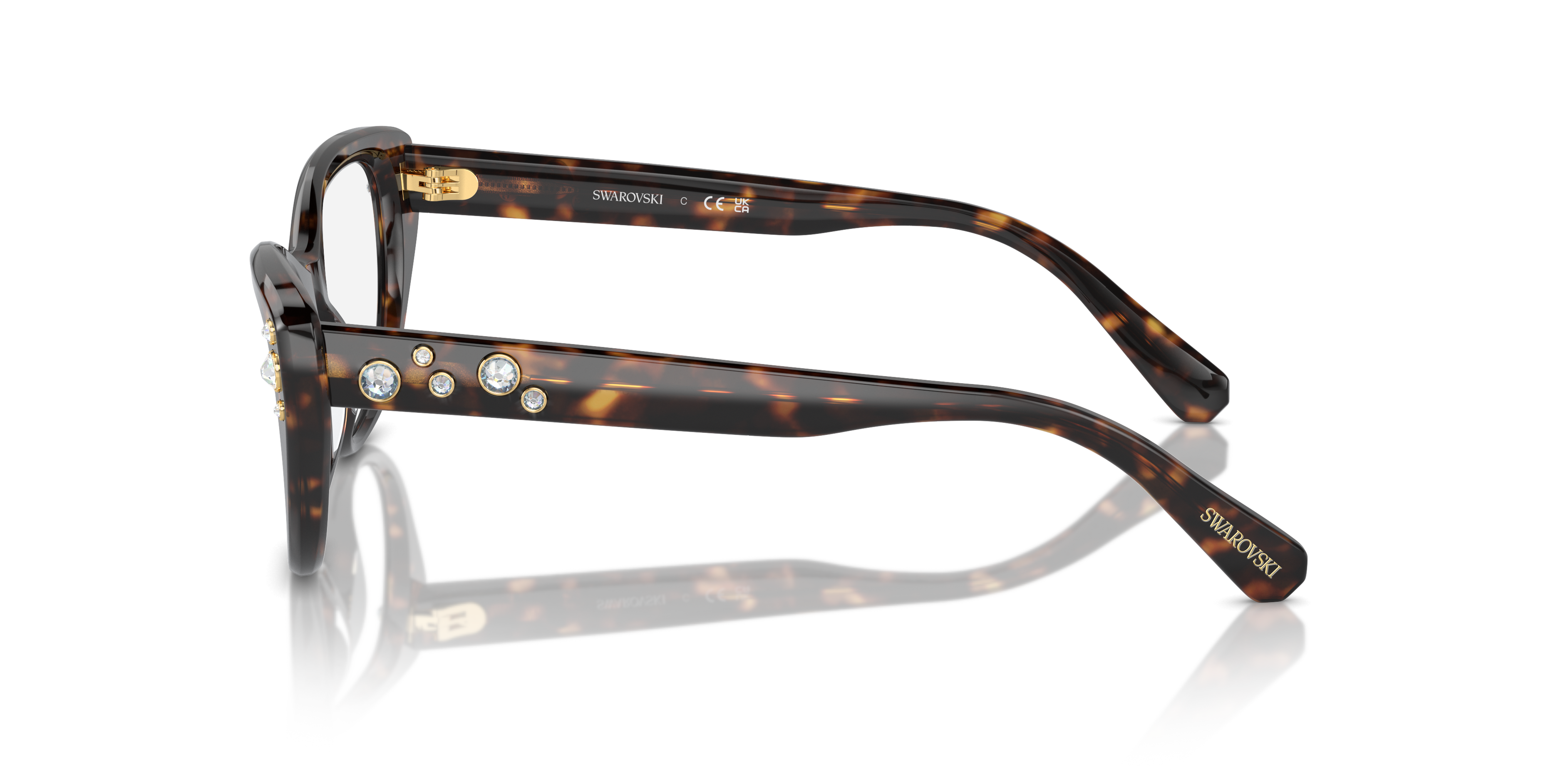 Swarovski Eyeglasses SK2023 DARK HAVANA