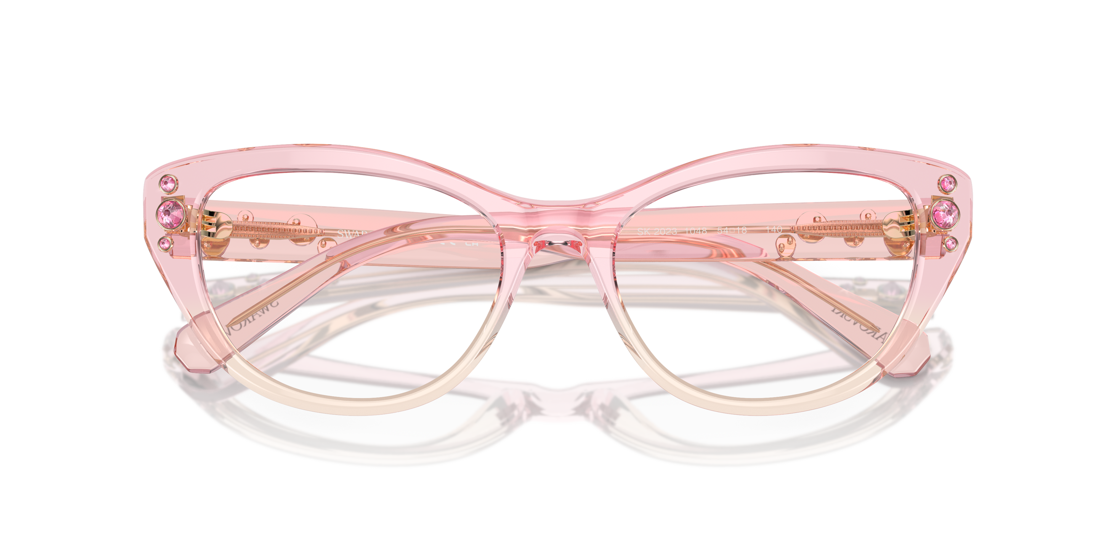 Swarovski Eyeglasses SK2023 PINK GRADIENT CLEAR