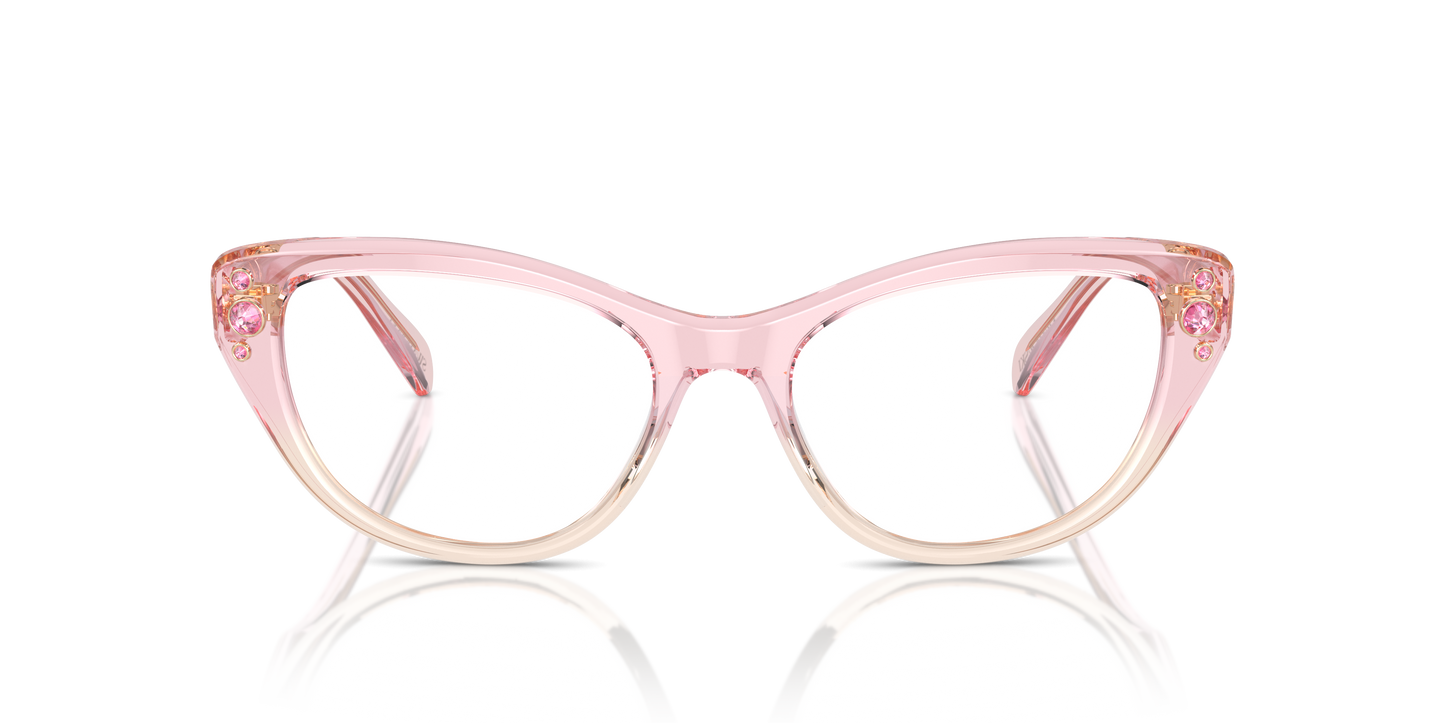 Swarovski Eyeglasses SK2023 PINK GRADIENT CLEAR