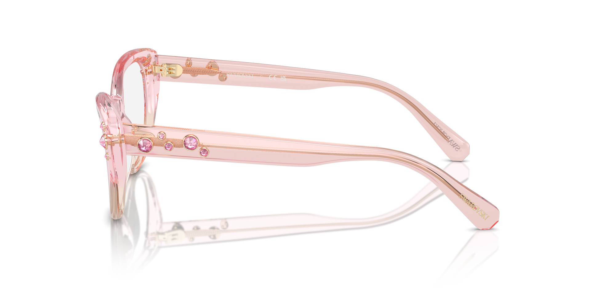 Swarovski Eyeglasses SK2023 PINK GRADIENT CLEAR