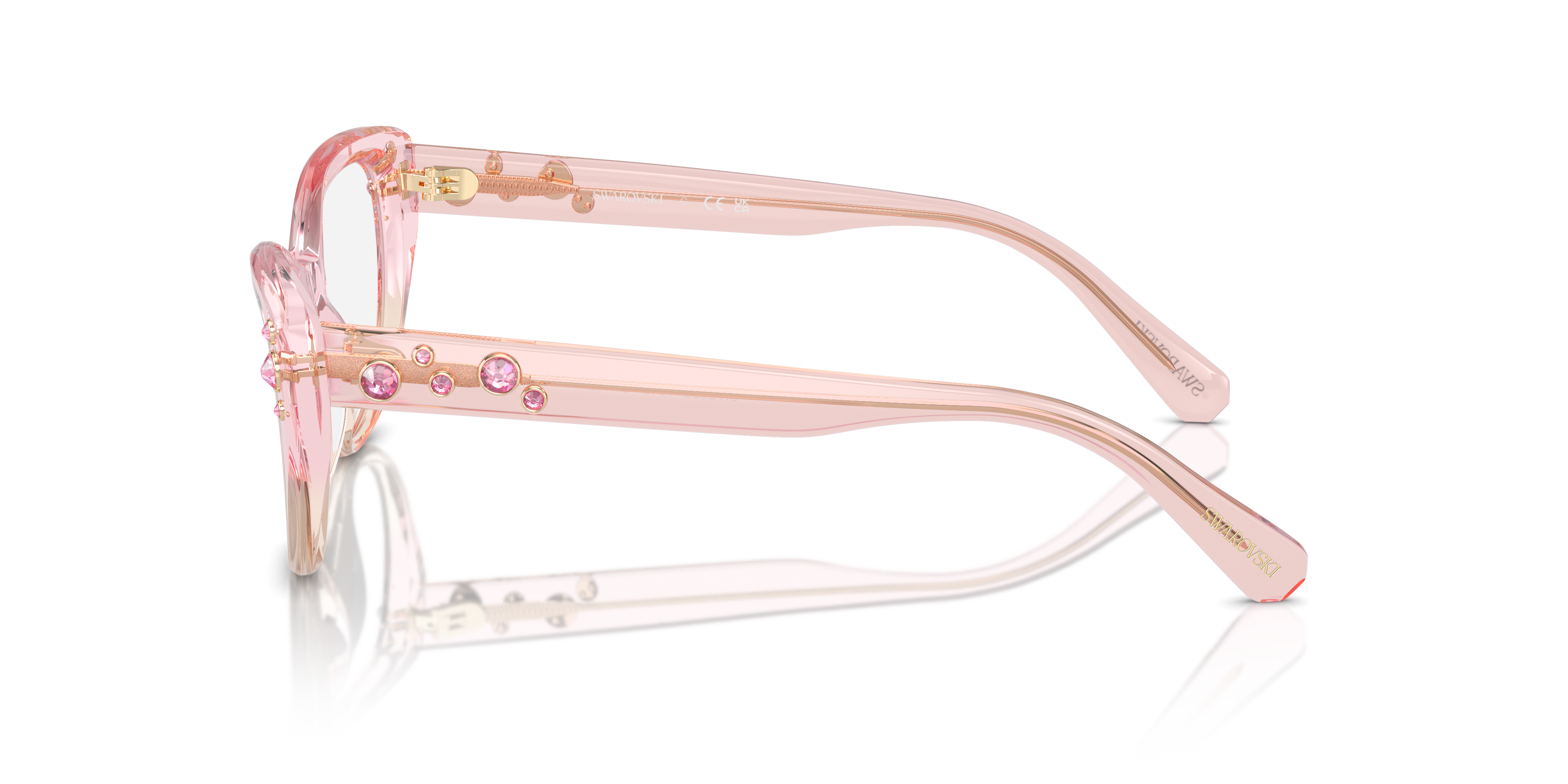 Swarovski Eyeglasses SK2023 PINK GRADIENT CLEAR