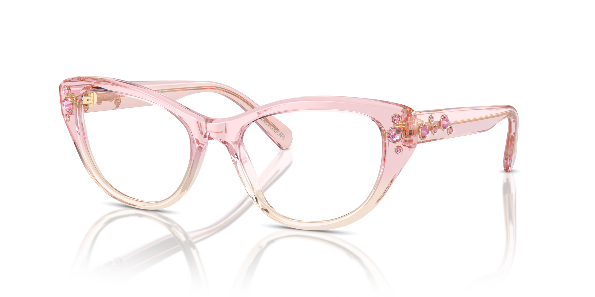 Swarovski Eyeglasses SK2023 PINK GRADIENT CLEAR