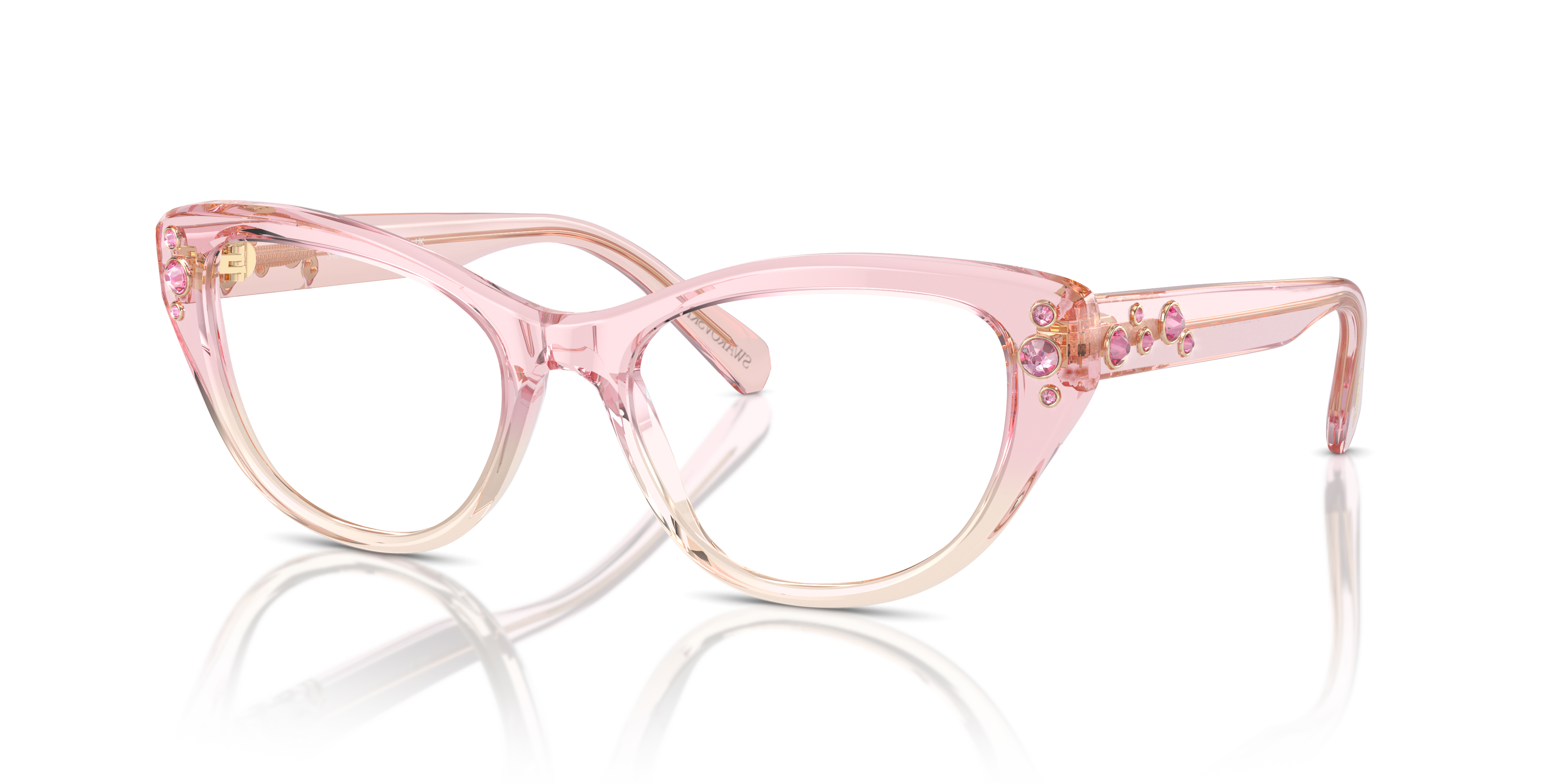 Swarovski Eyeglasses SK2023 PINK GRADIENT CLEAR