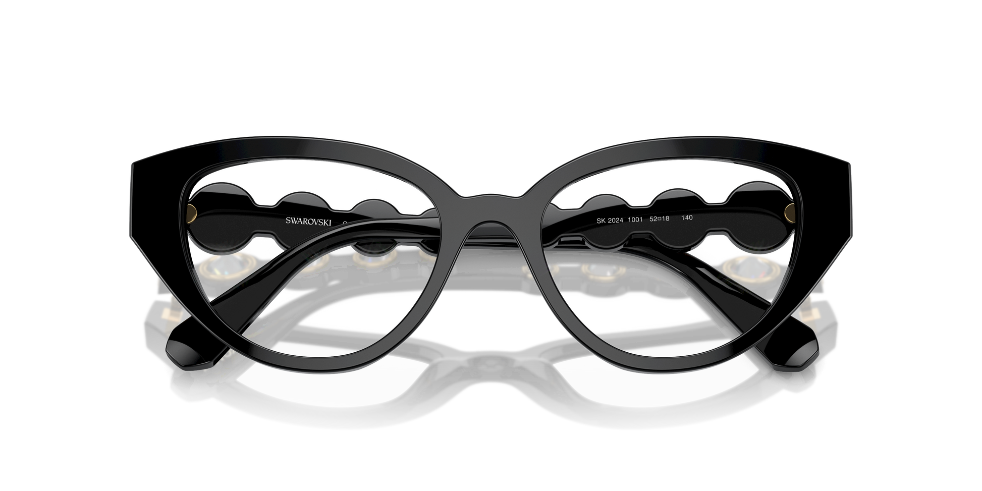 Swarovski Eyeglasses SK2024 BLACK