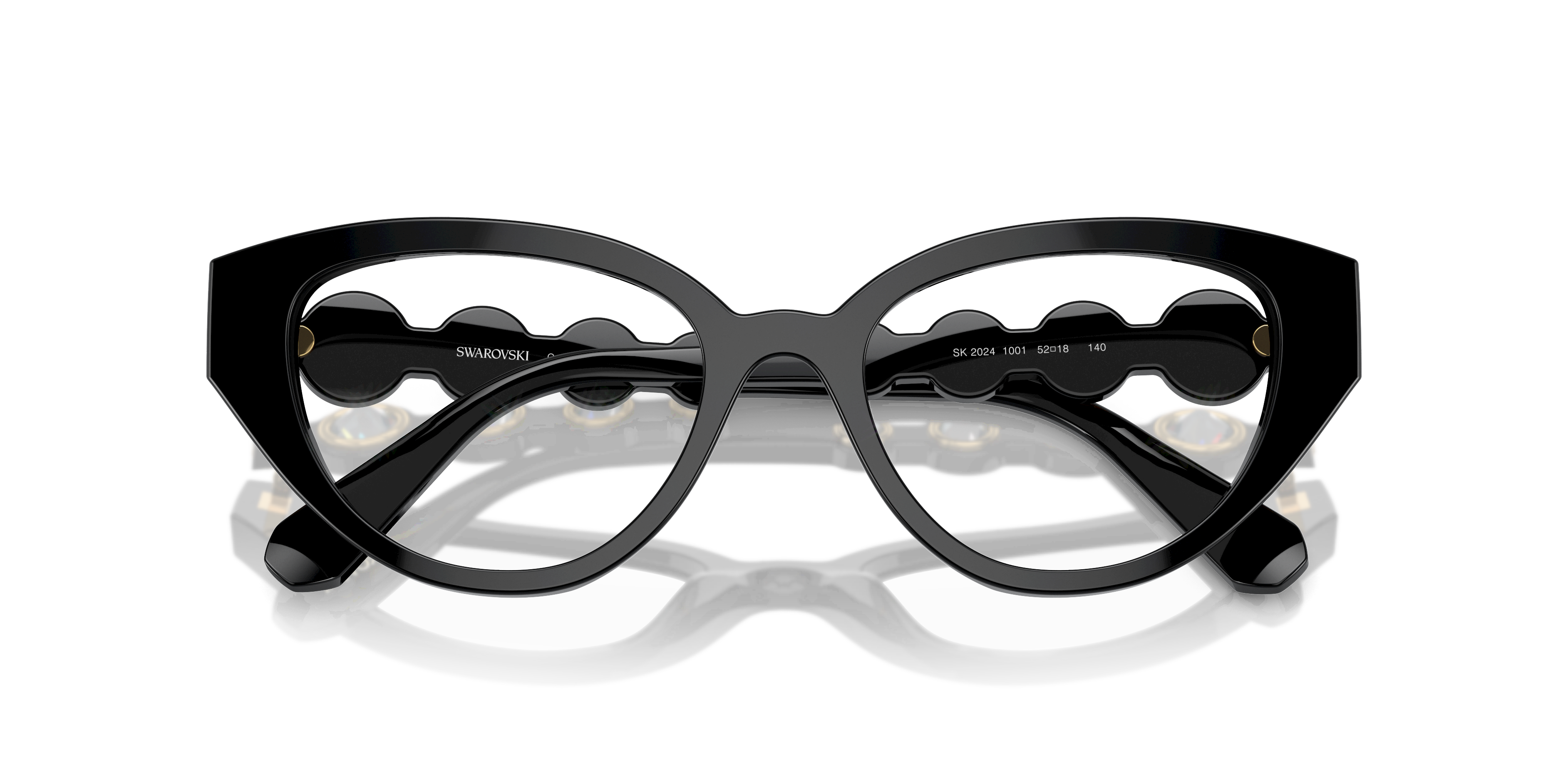 Swarovski Eyeglasses SK2024 BLACK