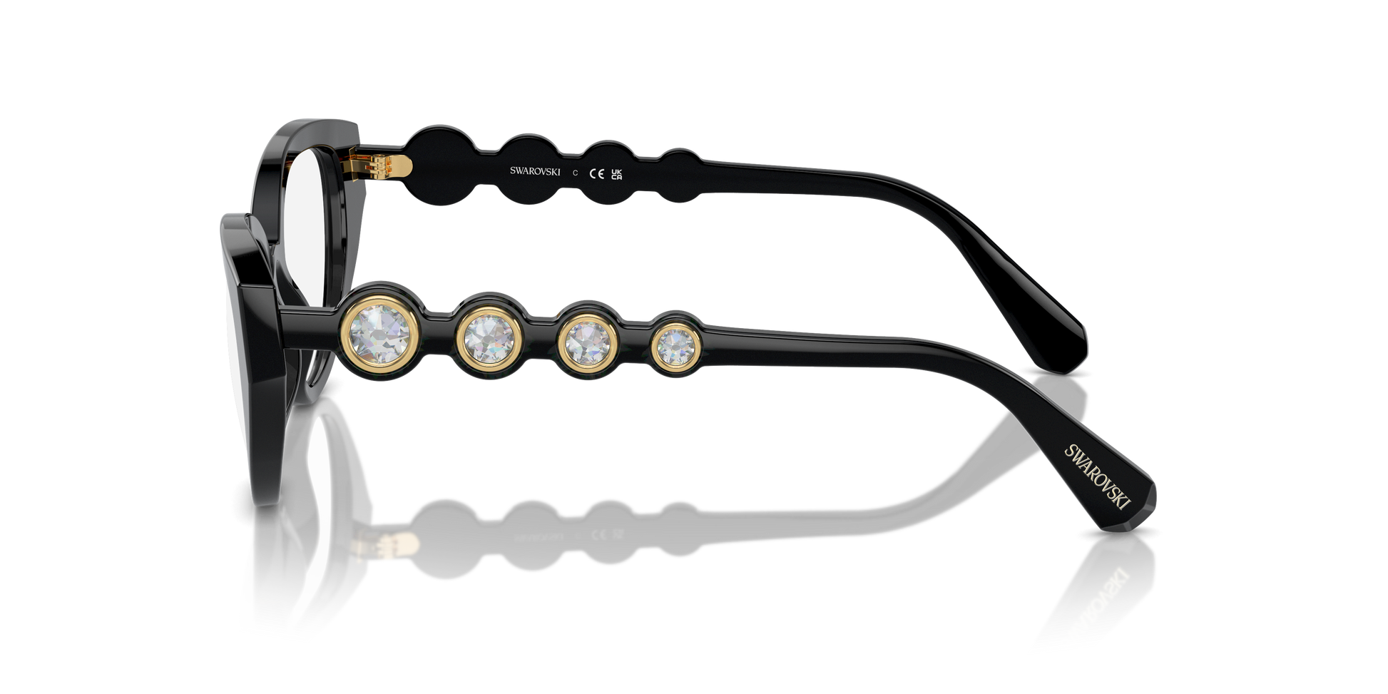 Swarovski Eyeglasses SK2024 BLACK