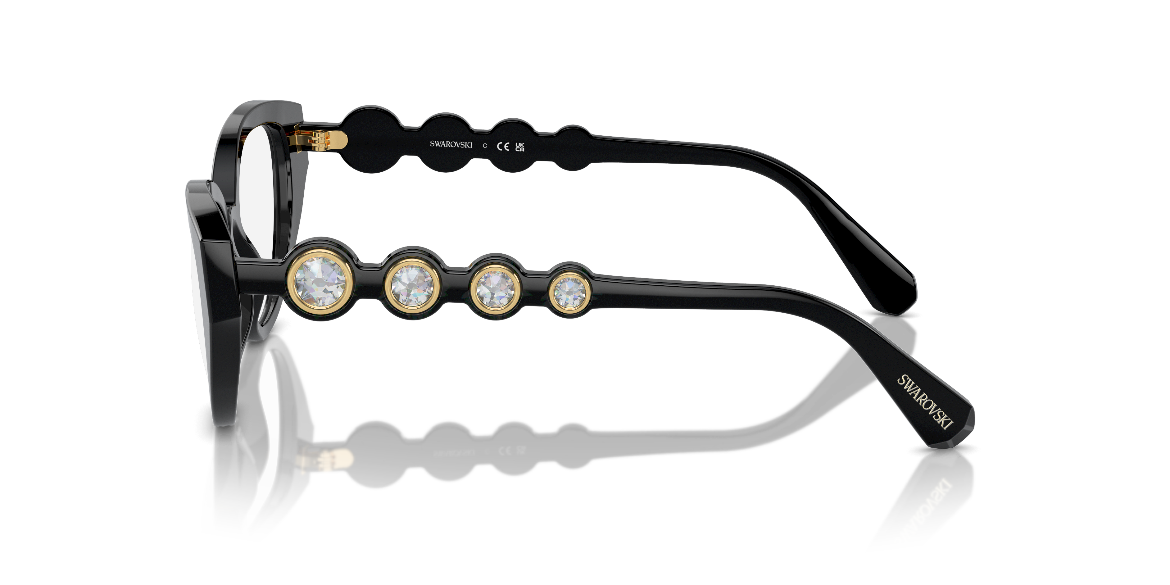 Swarovski Eyeglasses SK2024 BLACK