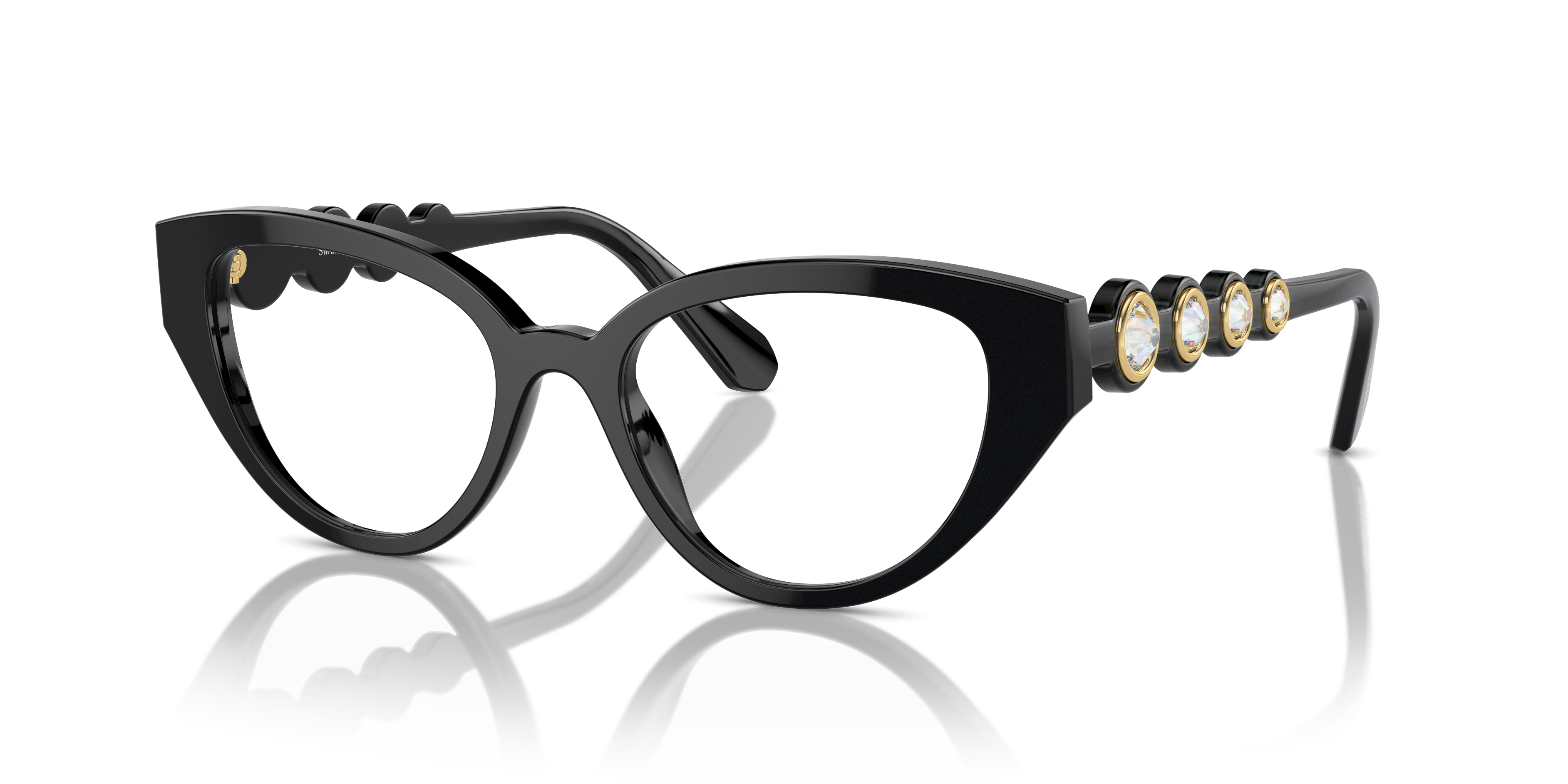 Swarovski Eyeglasses SK2024 BLACK