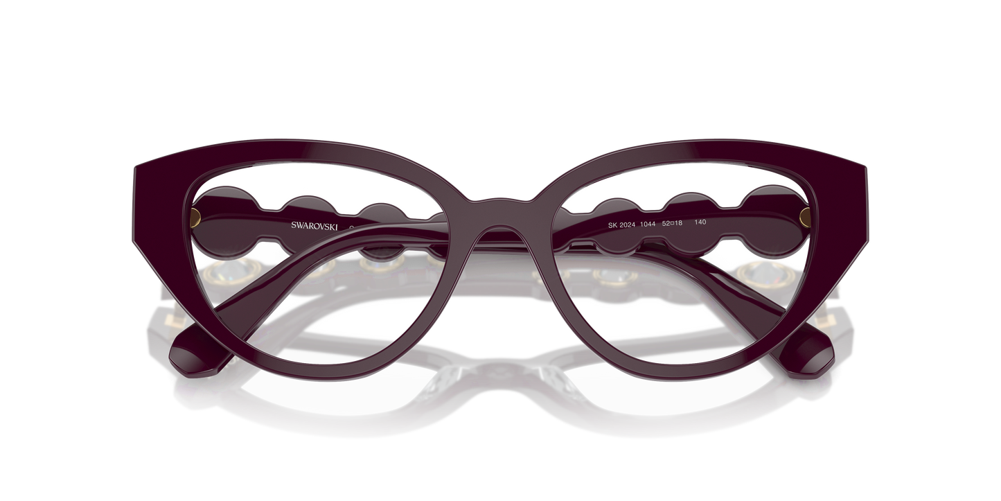 Swarovski Eyeglasses SK2024 BURGUNDY