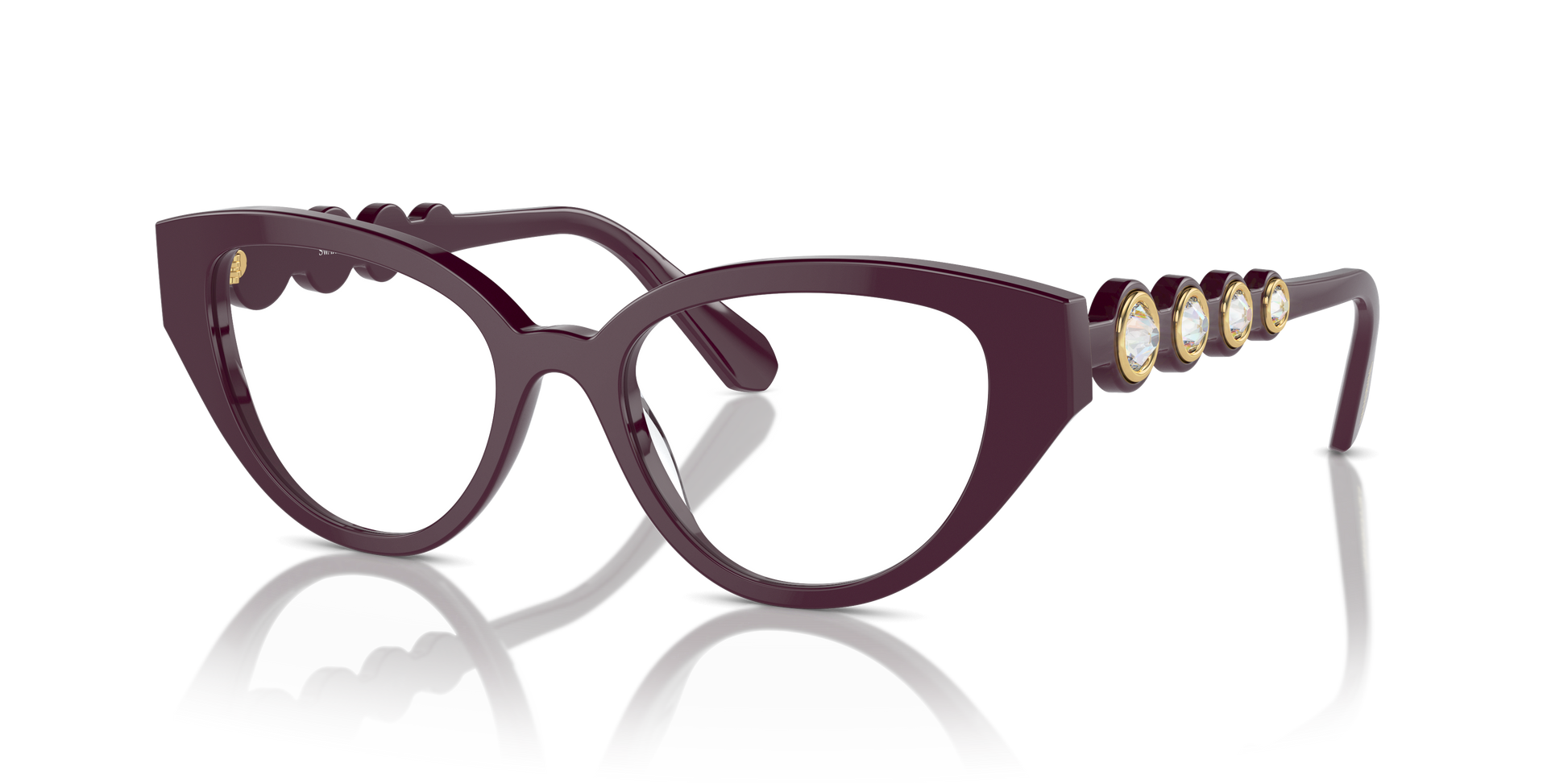 Swarovski Eyeglasses SK2024 BURGUNDY