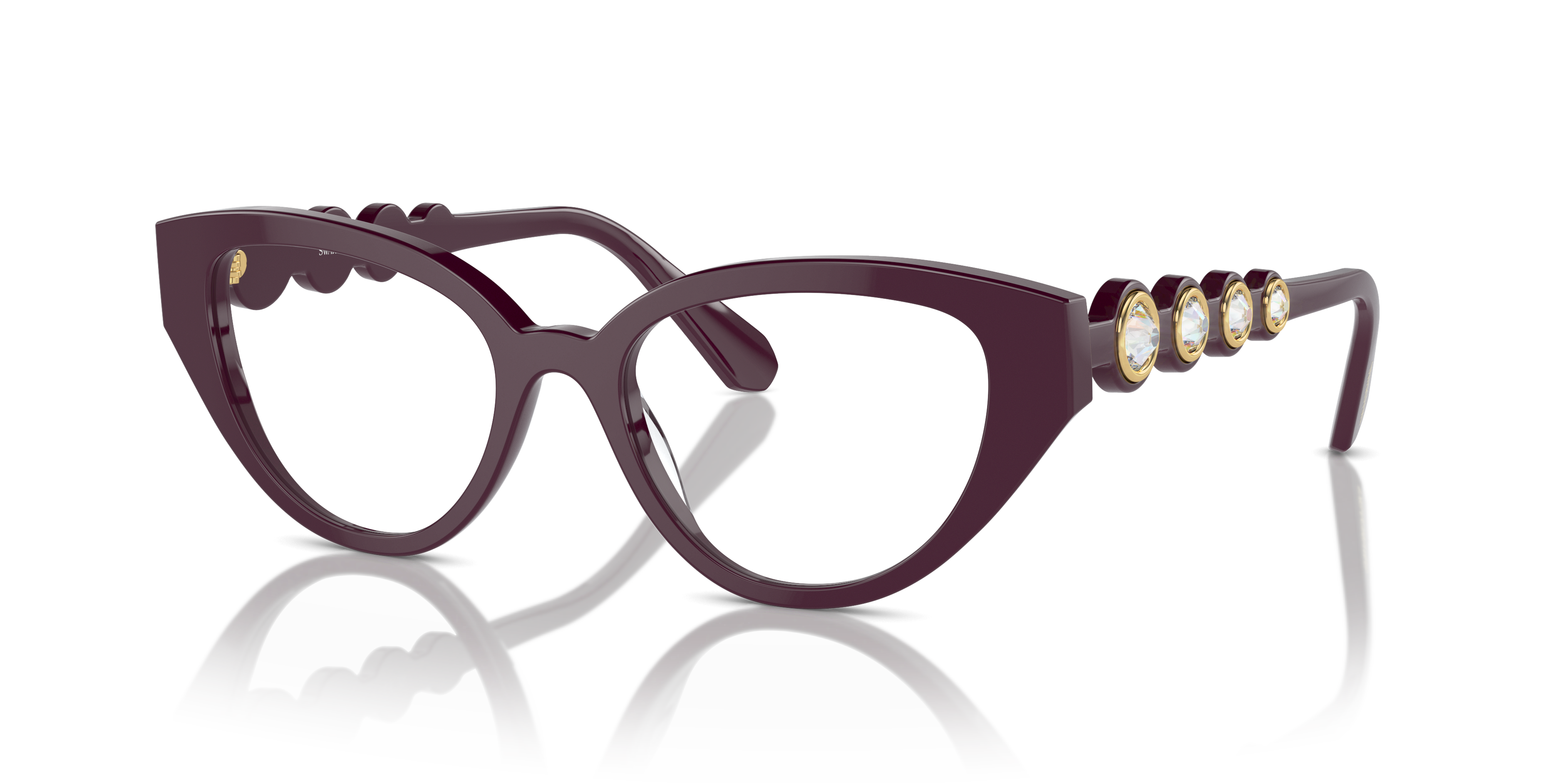Swarovski Eyeglasses SK2024 BURGUNDY