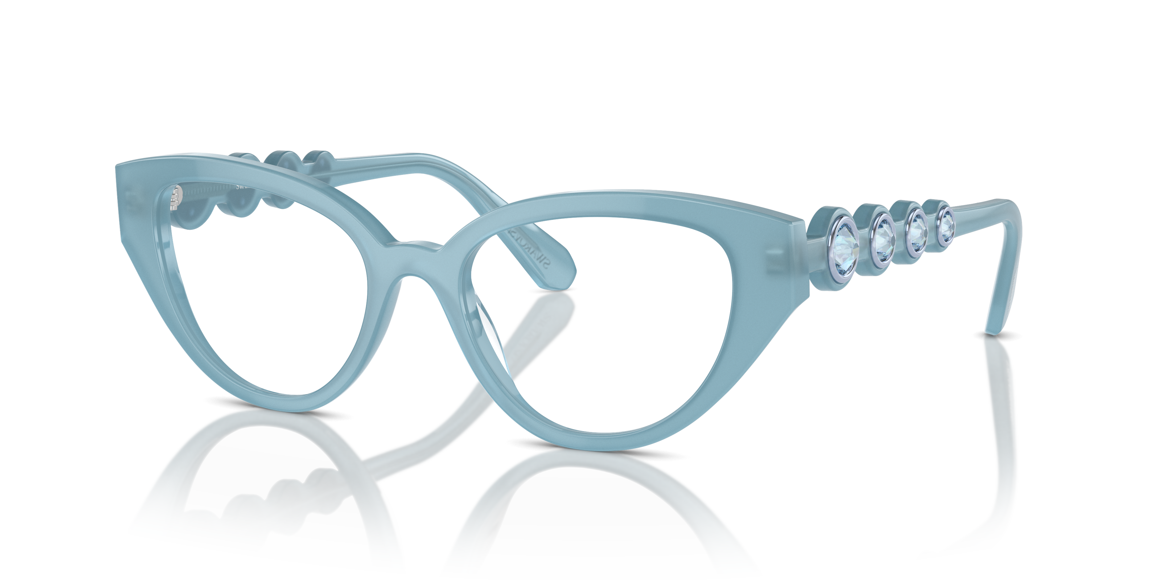 Swarovski Eyeglasses SK2024 OPAL LIGHT BLUE