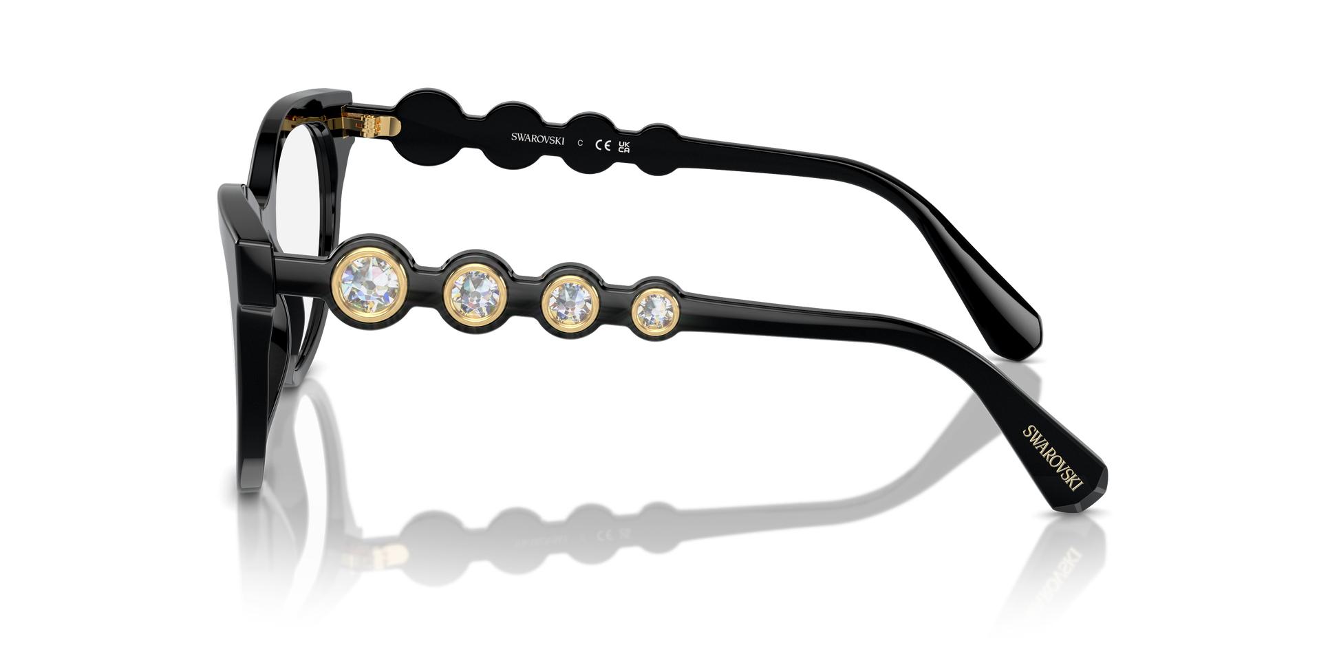 Swarovski Eyeglasses SK2025 BLACK