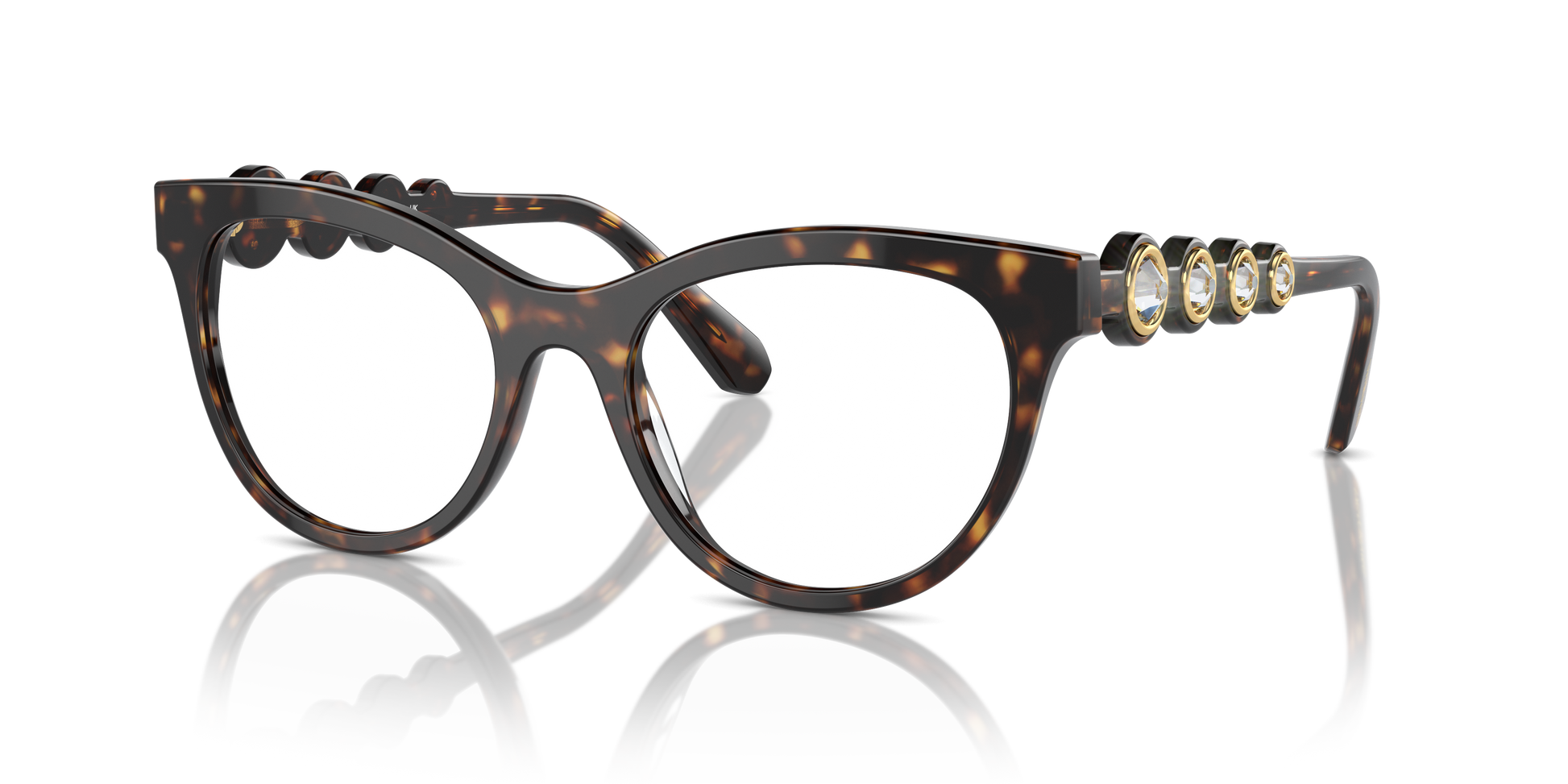 Swarovski Eyeglasses SK2025 DARK HAVANA