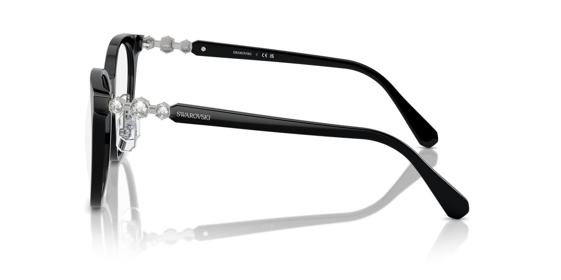 Swarovski Eyeglasses SK2027D BLACK