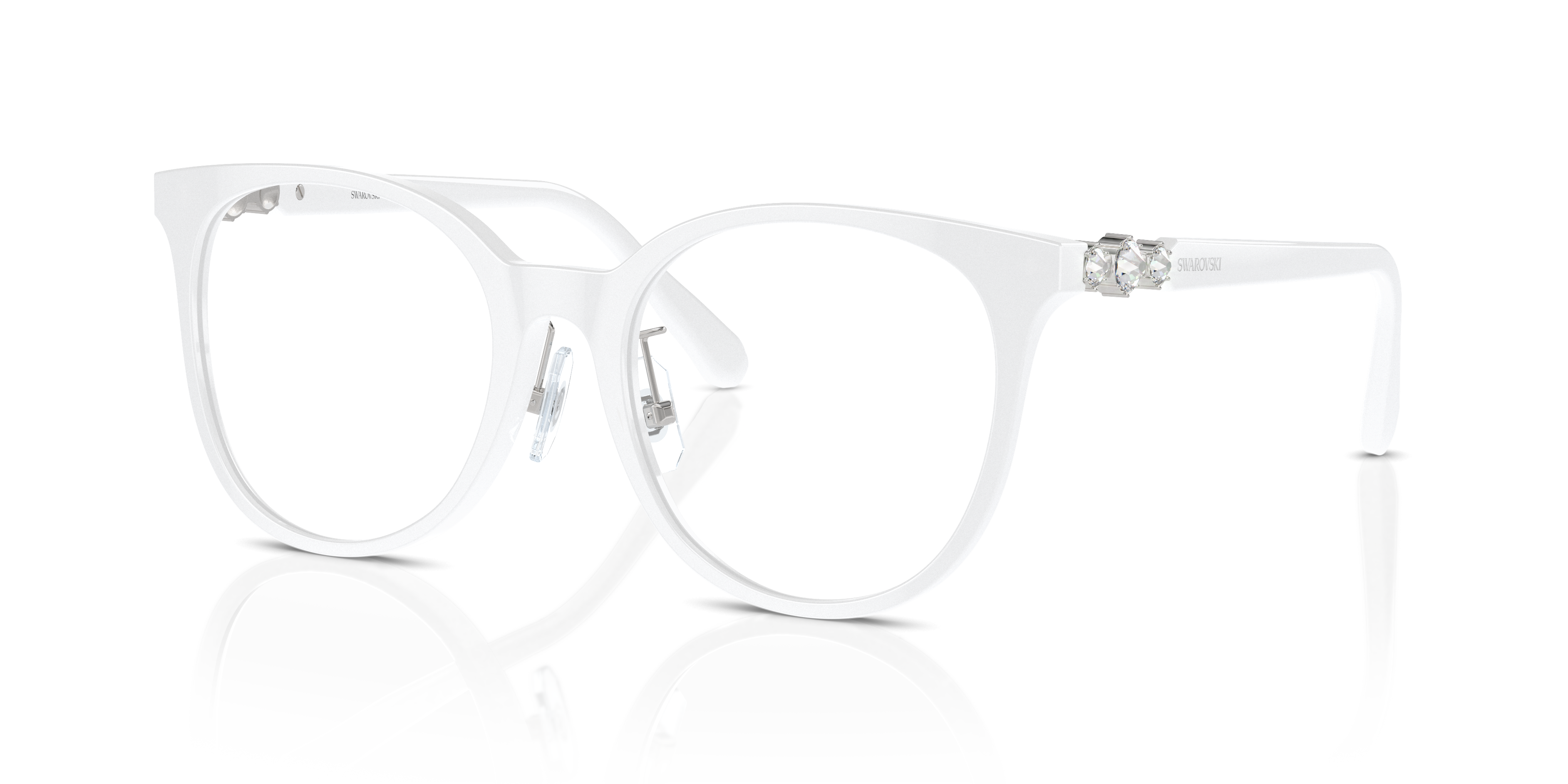 Swarovski Eyeglasses SK2027D MILKY WHITE