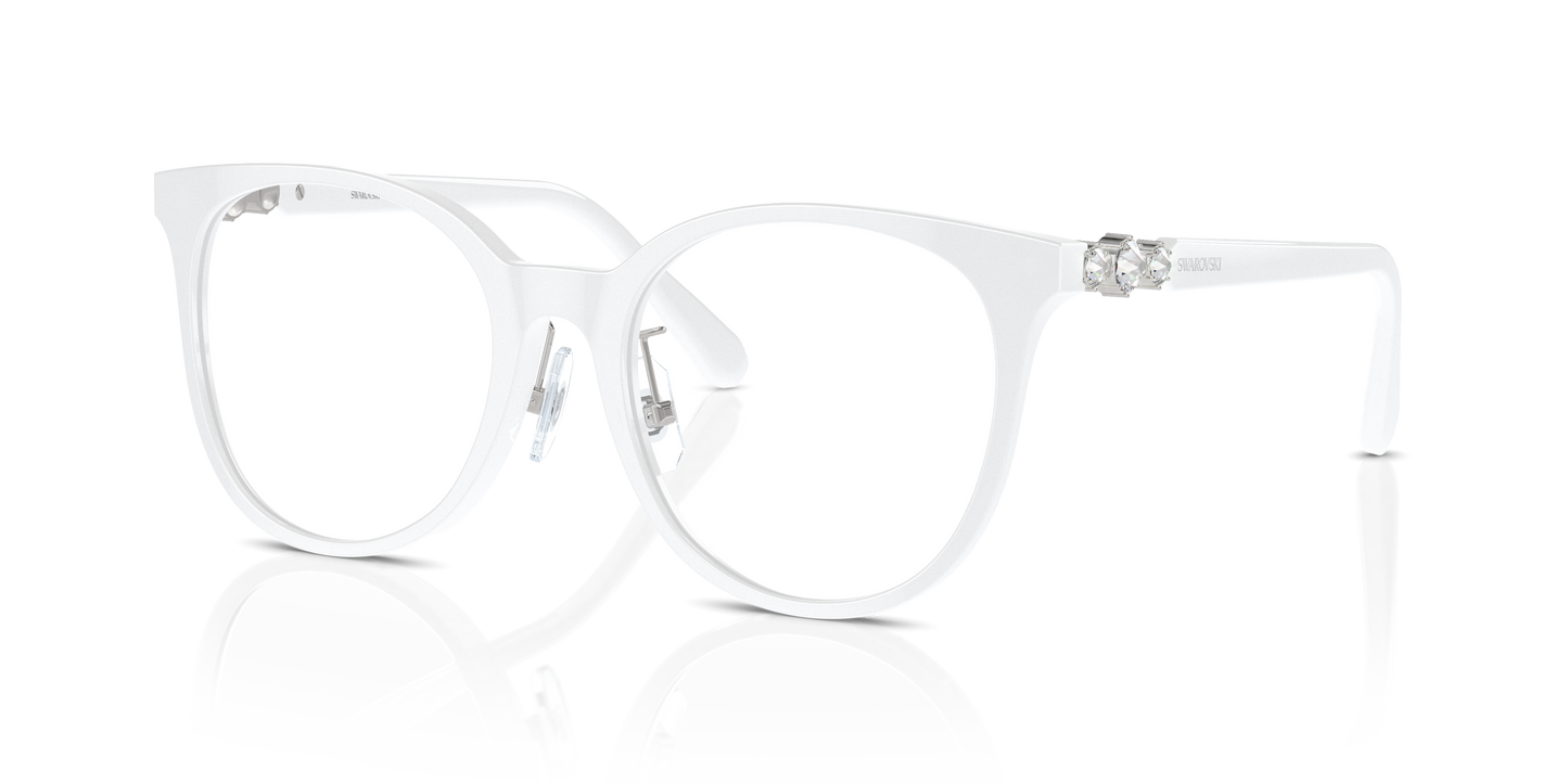 Swarovski Eyeglasses SK2027D MILKY WHITE