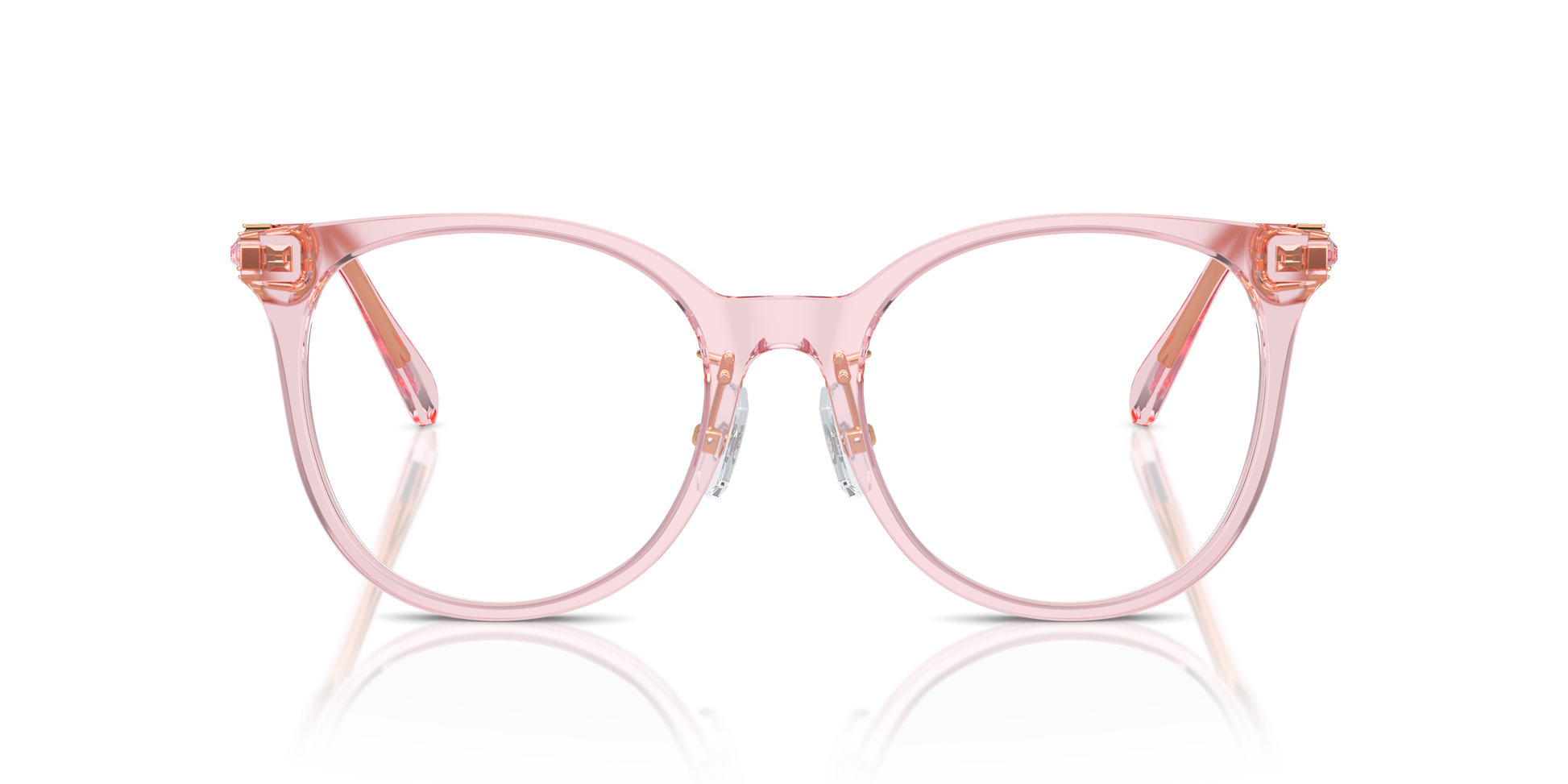 Swarovski Eyeglasses SK2027D TRANSPARENT ROSE