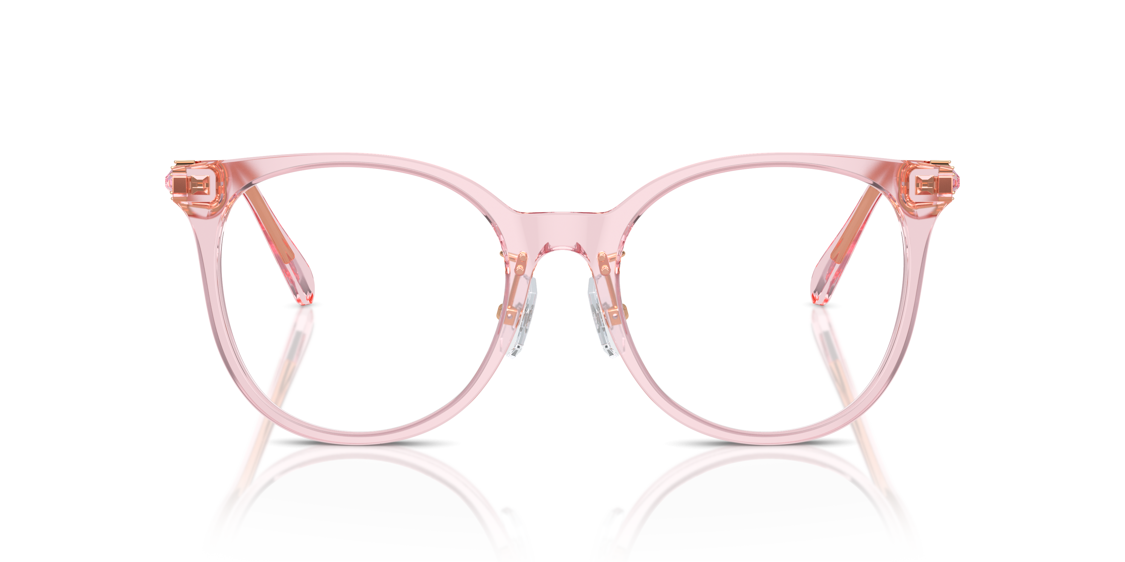 Swarovski Eyeglasses SK2027D TRANSPARENT ROSE