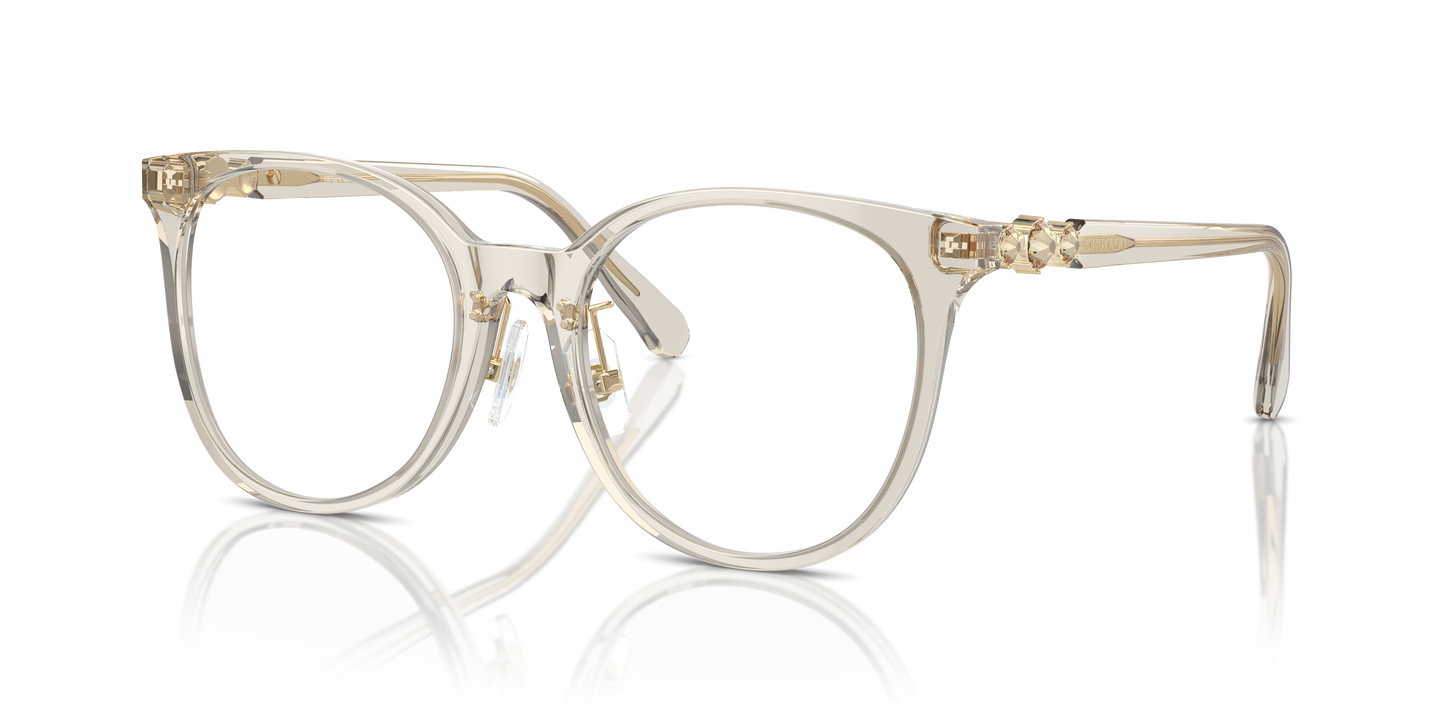 Swarovski Eyeglasses SK2027D TRANSPARENT BEIGE