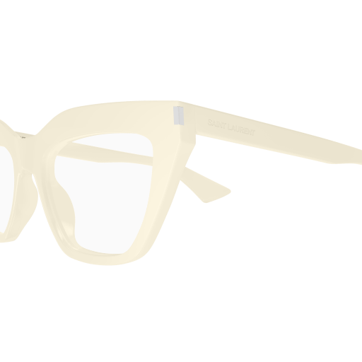 Saint Laurent SL 760 004 - Ivory Eyeglasses for Woman Saint Laurent SL 760 004 - Ivory Eyeglasses for Woman