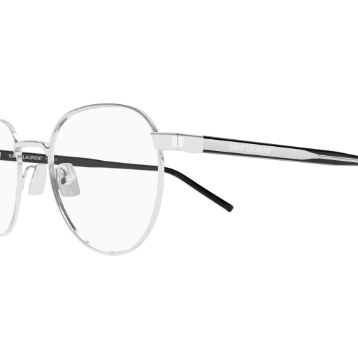 Saint Laurent SL 781 001 Silver Eyeglasses for Man and Woman