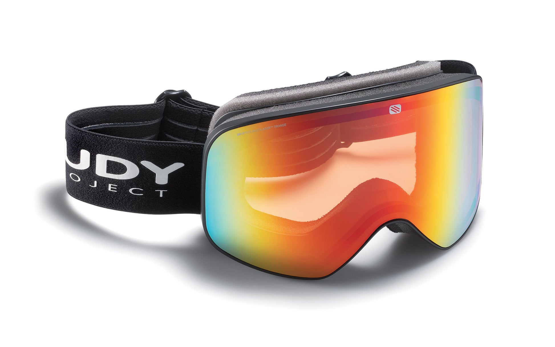 Rudy Project Skermo MK204006-0001 BLACK MATTE - Multilaser Orange