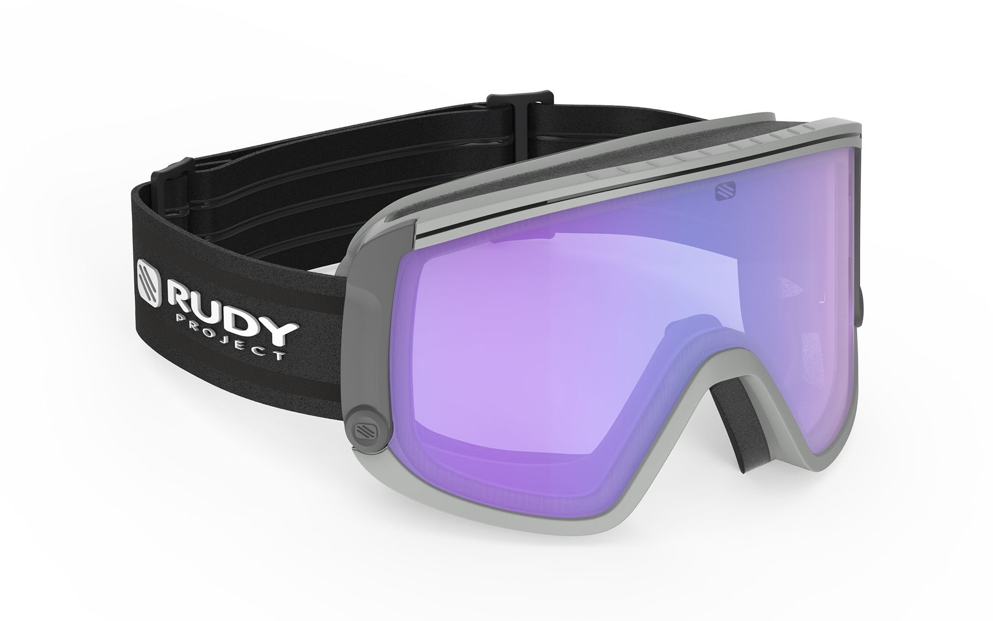 Rudy Project Spincut MK217504-0000 LIGHT GREY MATTE - Impactx 2Ls Purple Dl