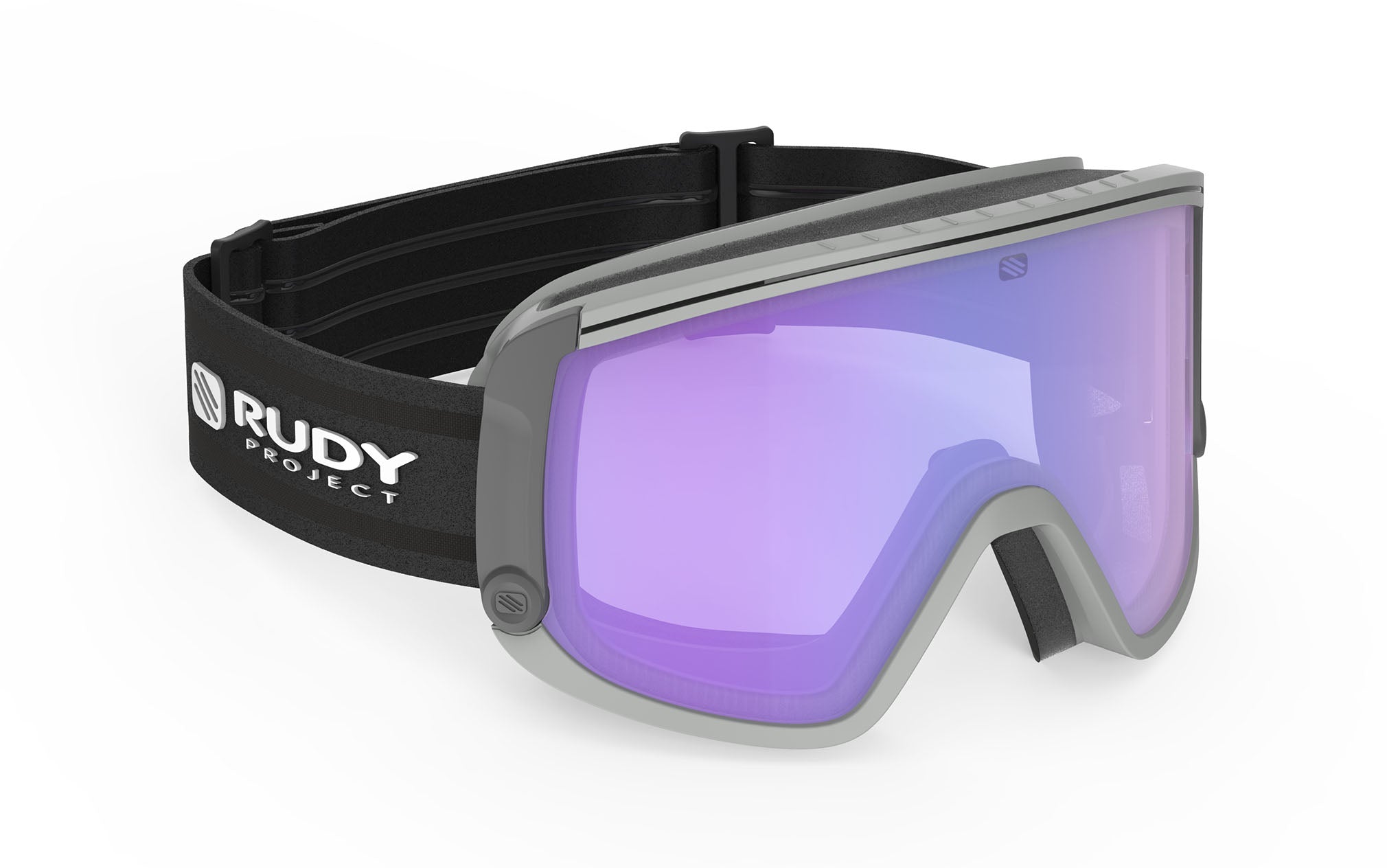 Rudy Project Spincut MK217504-0000 LIGHT GREY MATTE - Impactx 2Ls Purple Dl