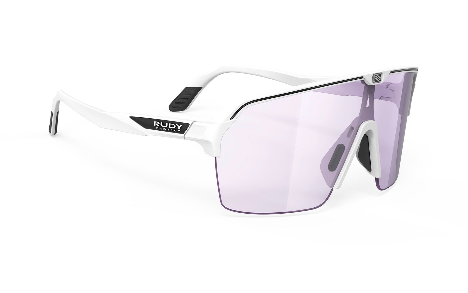 Rudy Project Spinshield Air SP847558-0001 WHITE MATTE - Impactx 2 Laser Purple