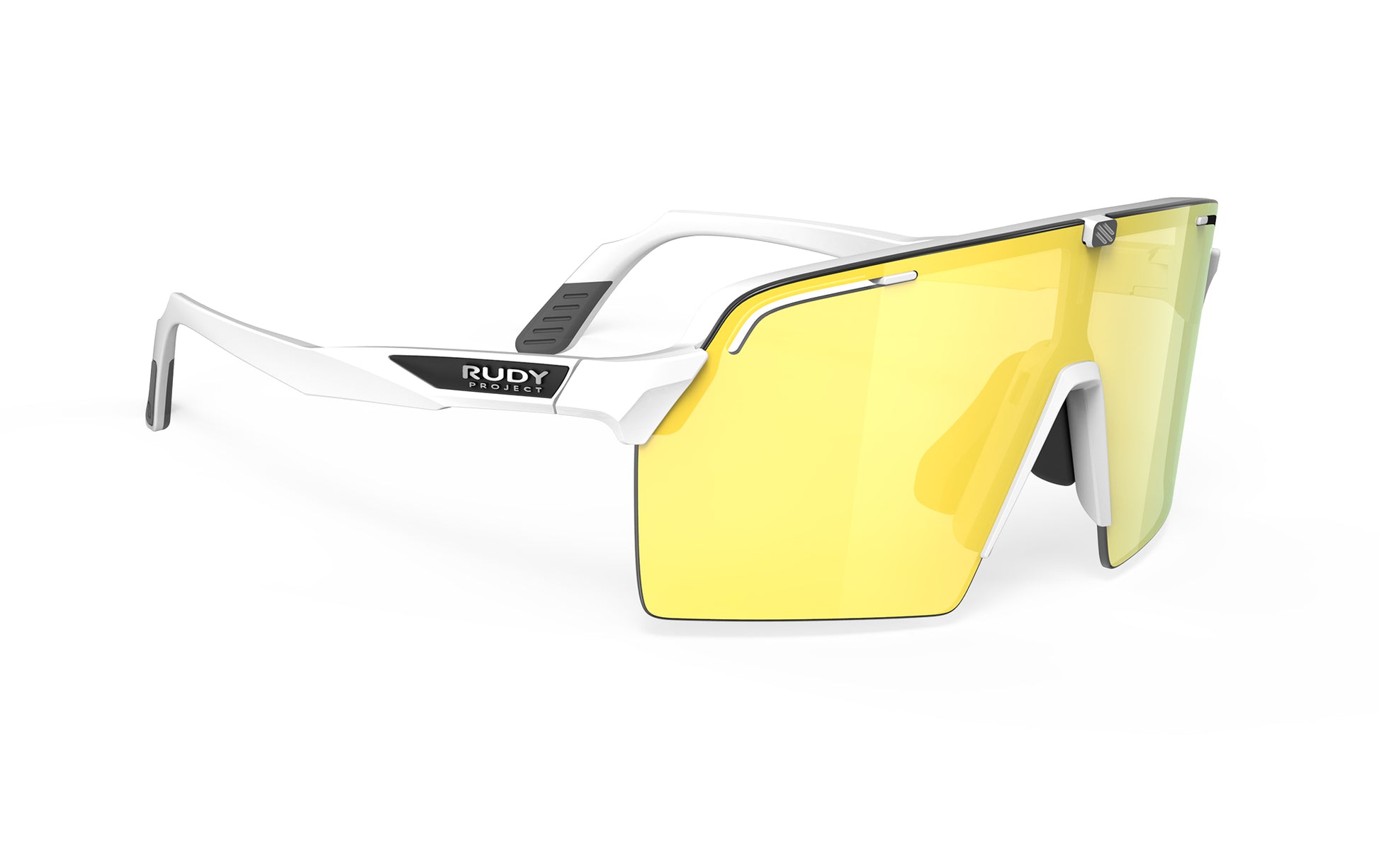 Rudy Project Spinshield Pro SP980558-0000 WHITE MATTE - Multilaser Yellow