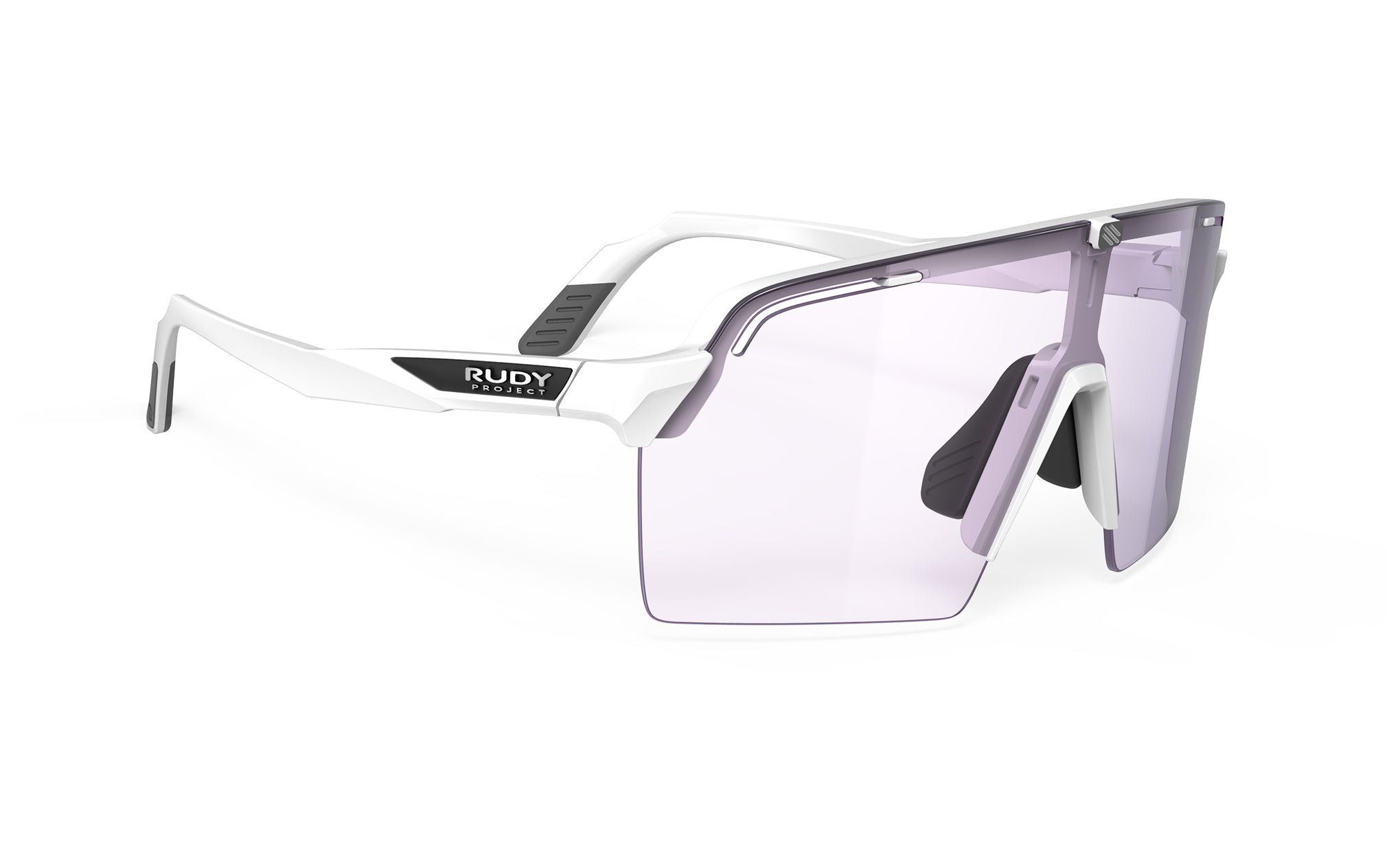 Rudy Project Spinshield Pro SP987569-0000 WHITE GLOSS - Impactx 2 Laser Purple