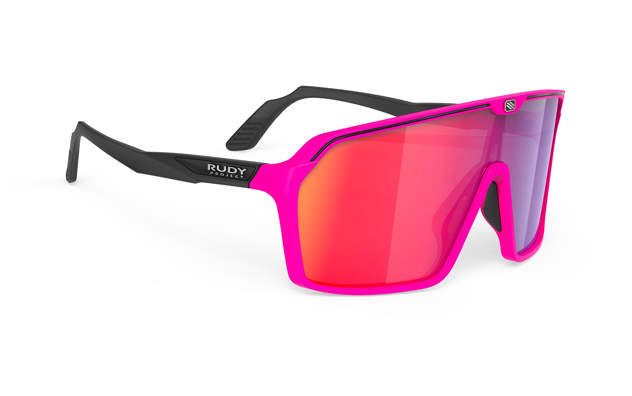 Rudy Project Spinshield SP723890-0001 PINK FLUO MATTE - Multilaser Red