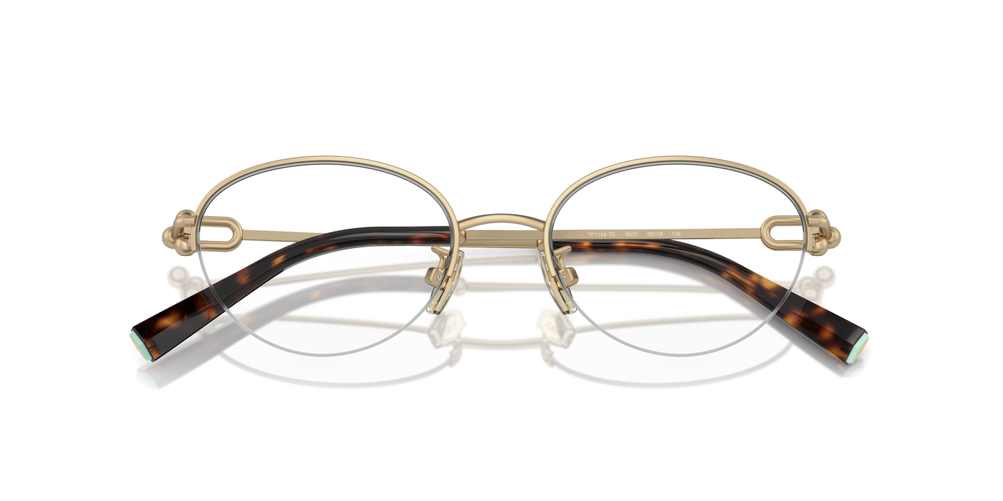 Tiffany Eyeglasses TF1158TD PALE GOLD OPAQUE