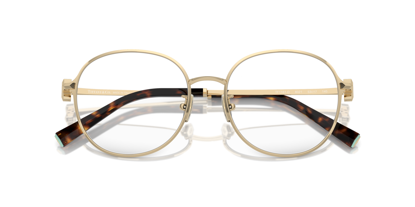 Tiffany Eyeglasses TF1161D PALE GOLD