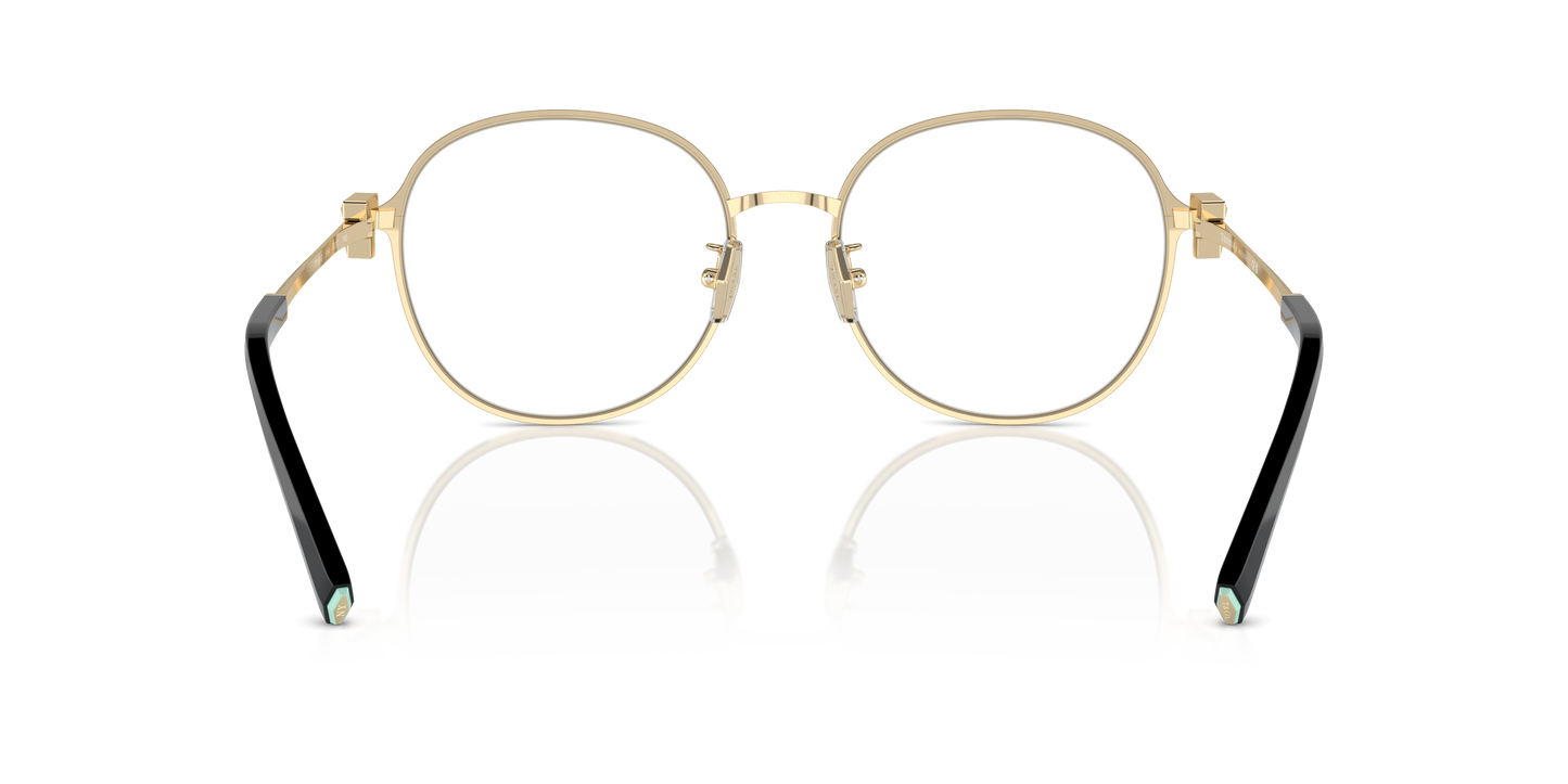 Tiffany Eyeglasses TF1161D BLACK ON PALE GOLD