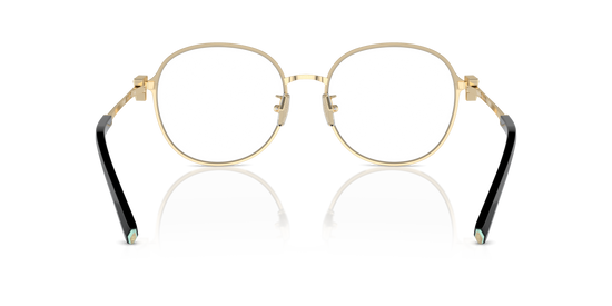 Tiffany Eyeglasses TF1161D BLACK ON PALE GOLD