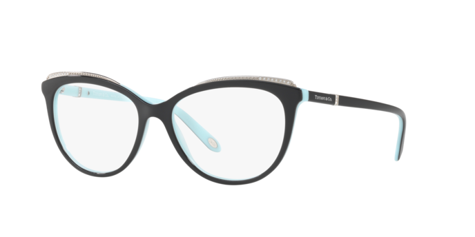 Tiffany Eyeglasses TF2147B BLACK ON TIFFANY BLUE